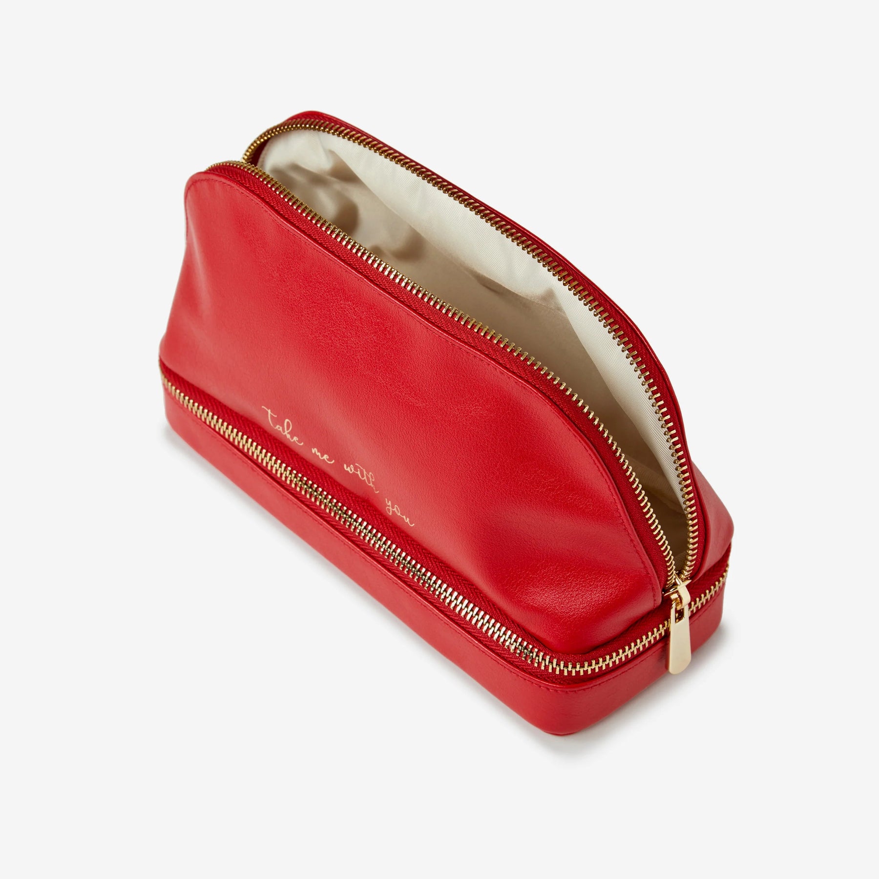 Wolf 886172 Red Leather Dual Jewelry Organizer - Take Me With You 7707558903868