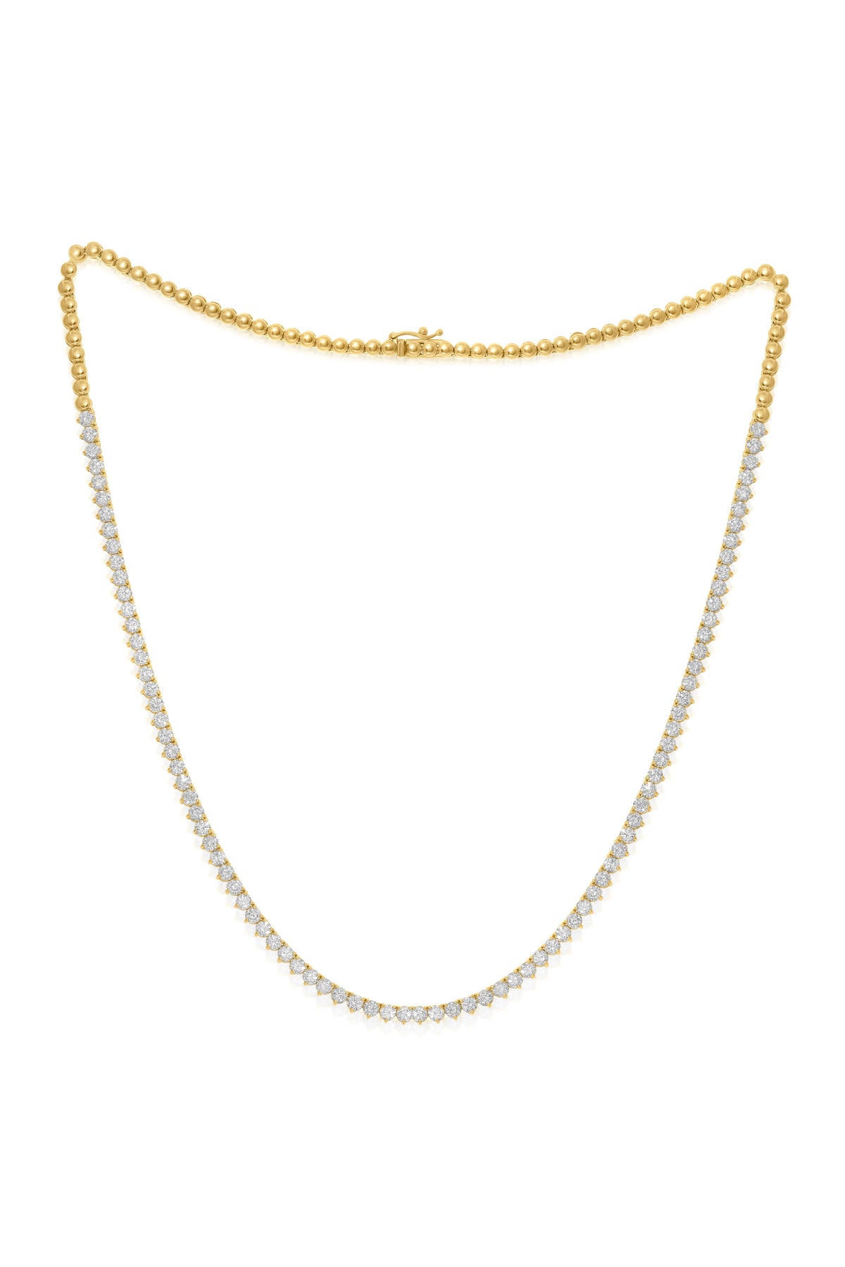 14 kt yellow gold, 17