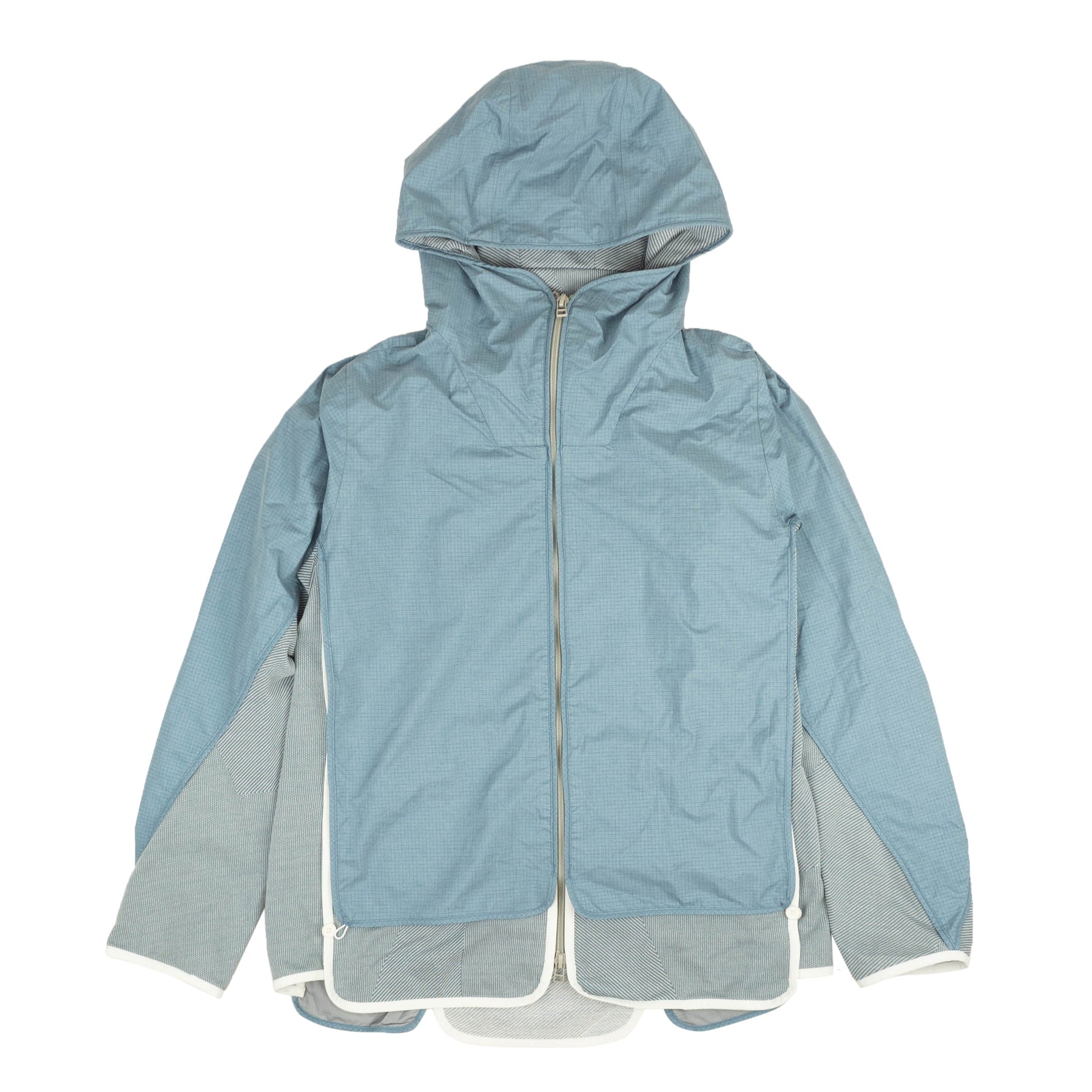 Byborre Hg6 Hybrid Hooded Jacket - Dusty Blue