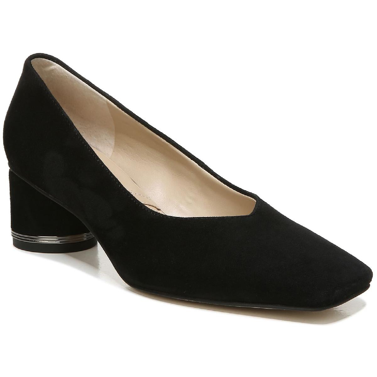 Pisa Padded Insole Square Toe Pumps