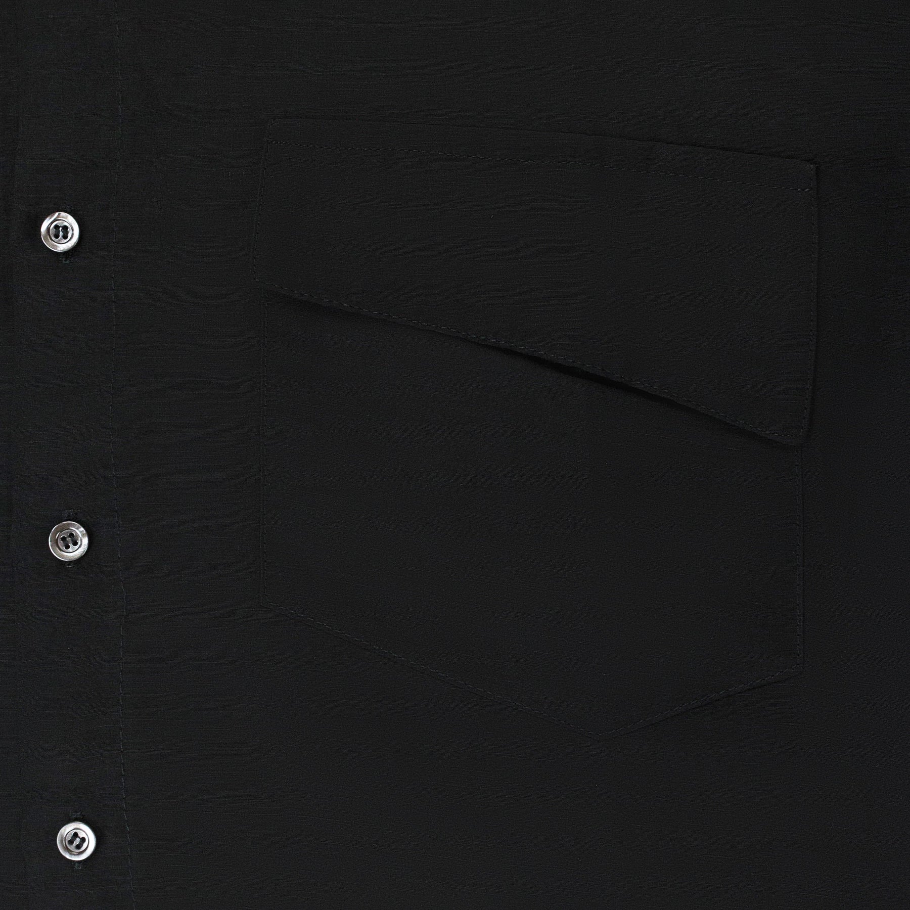 MALTA BLACK BUTTON-UP SHIRT 7733261860924