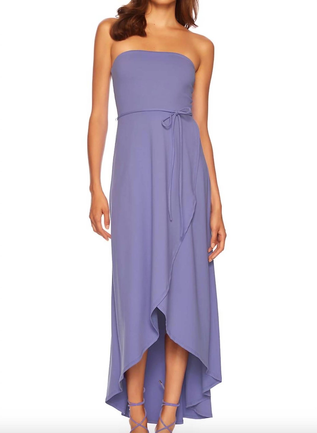 Wrap Dress In Aster