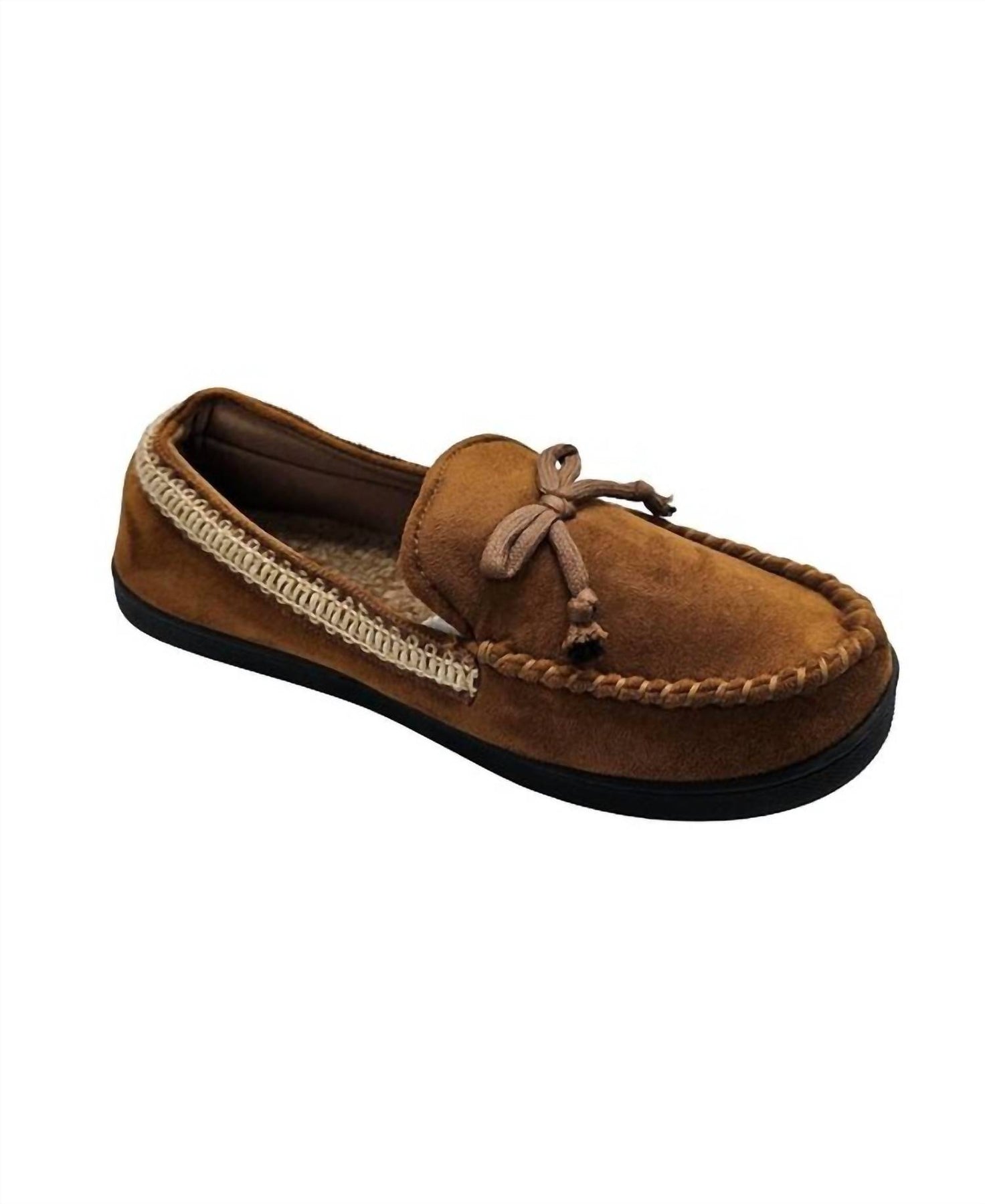 Men's Microsuede Seth Moccasin In Cognac 7733581938748