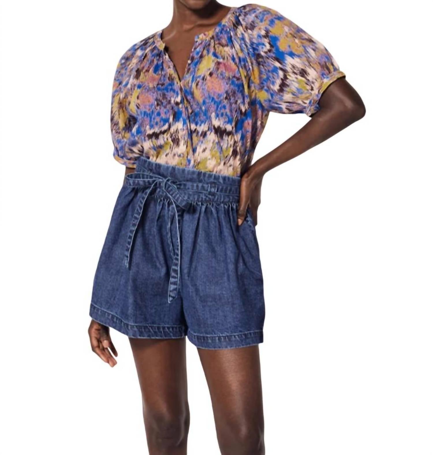 Irena Blouse In Azucar Print