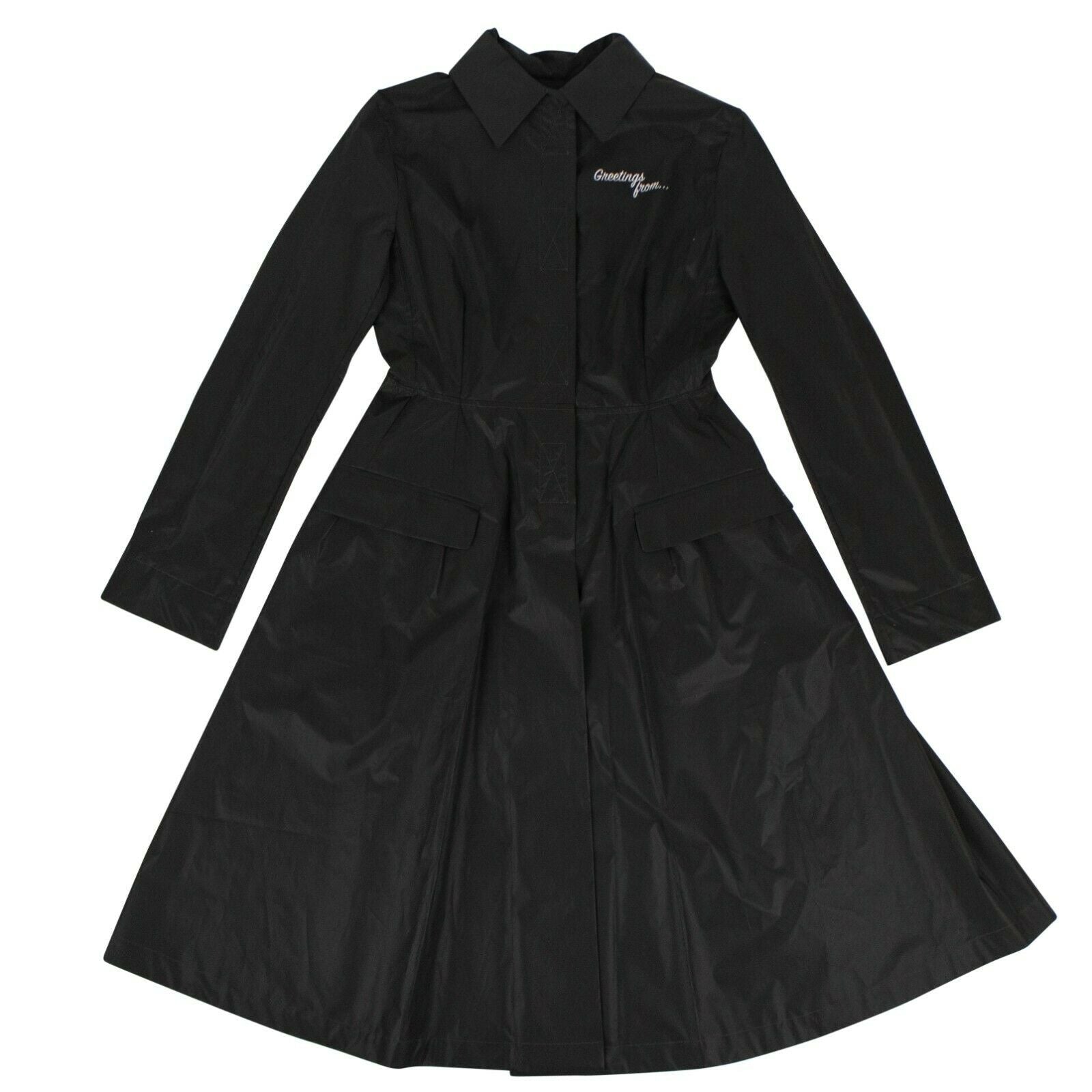 Women's 'Recovery' Windbreaker Coat - Black