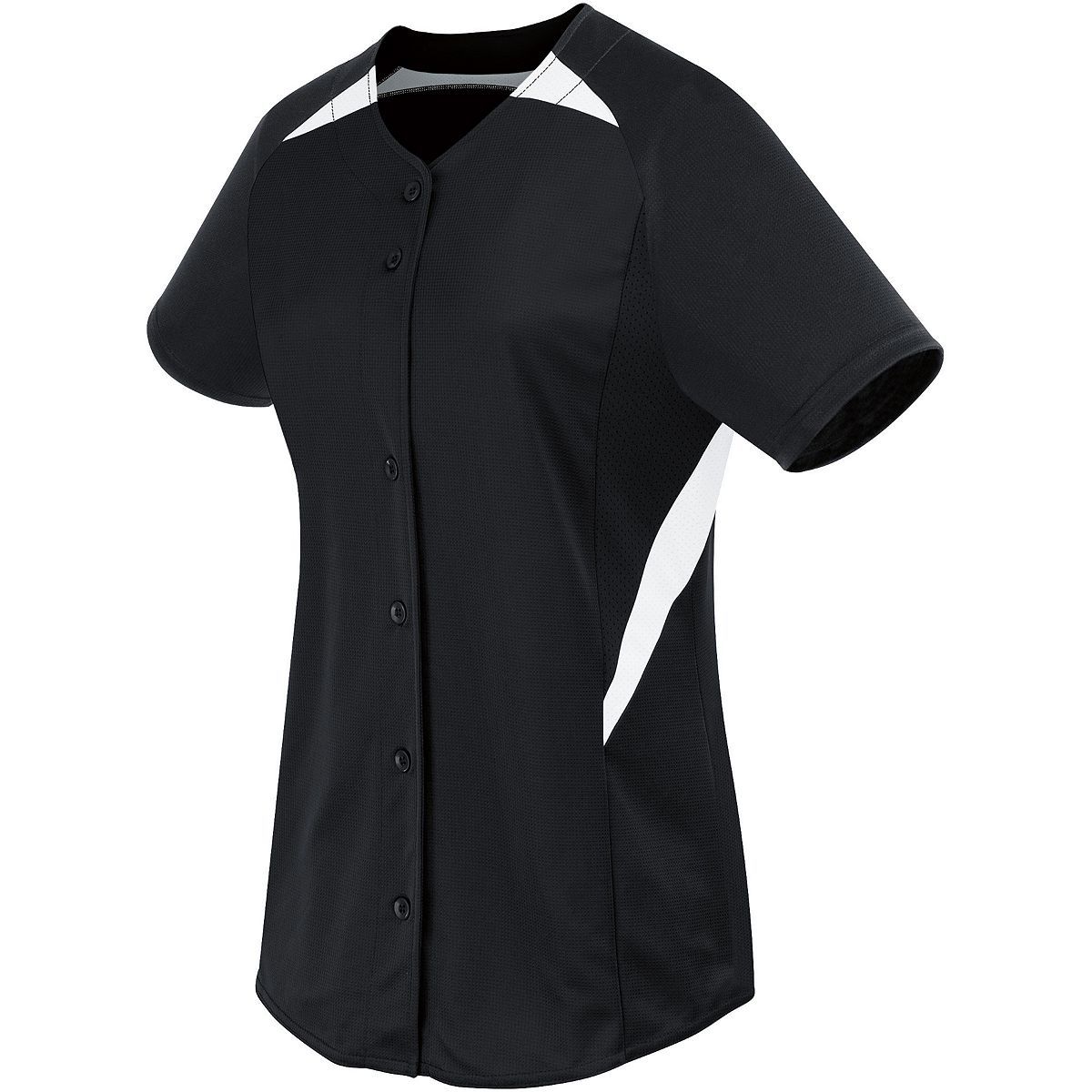 High Five Youth Galaxy Full Button Softball Jersey