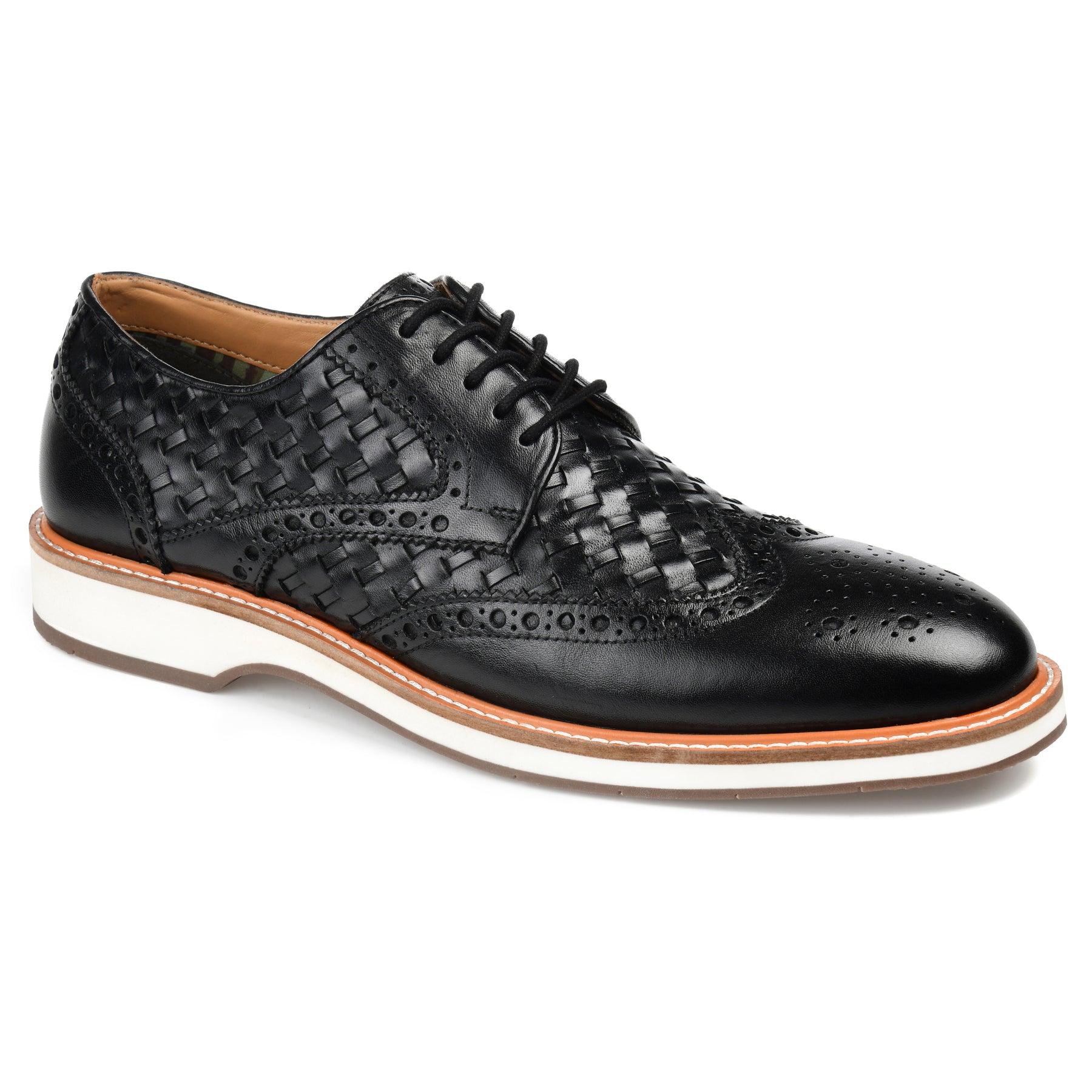 Thomas & Vine Radcliff Woven Wingtip Derby 7827139100732