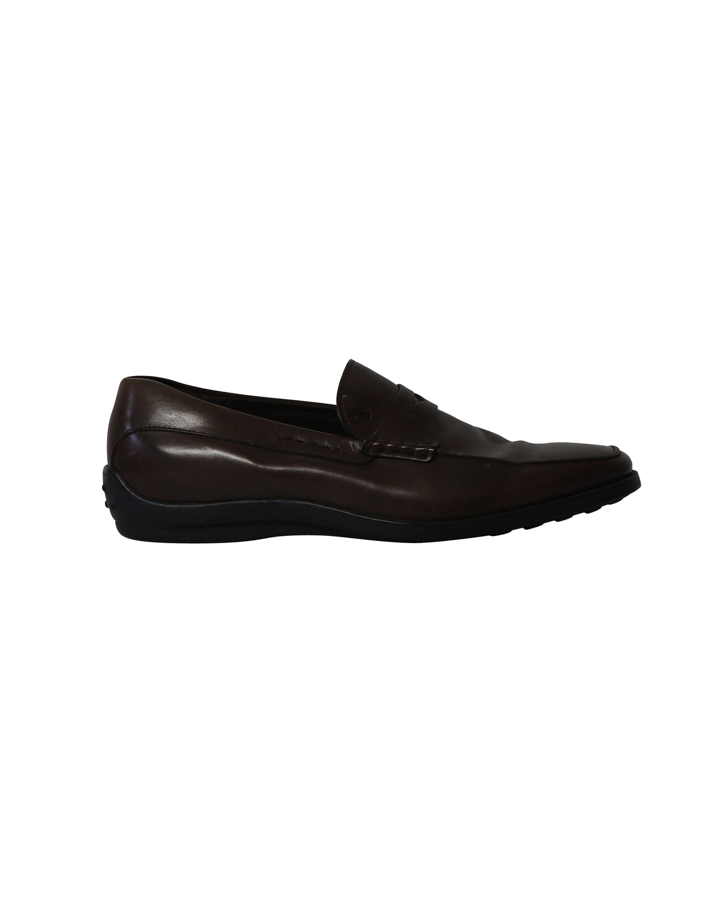 Tod's Penny Loafers in Brown Leather