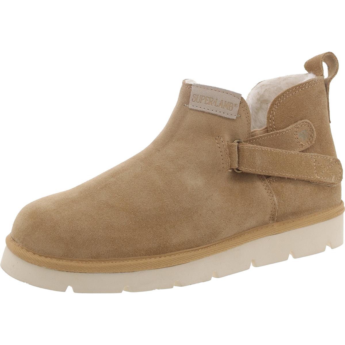 Ongi Suede Pull On Booties