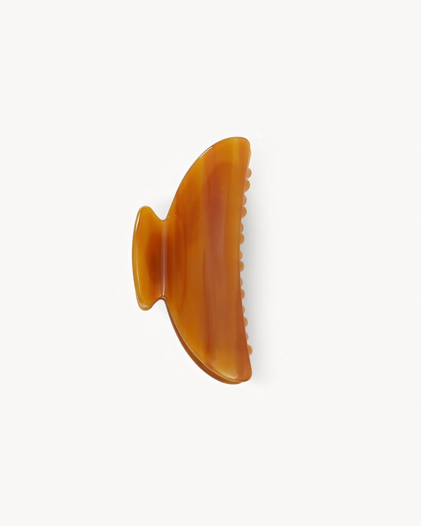 Midi Heirloom Claw in Cognac