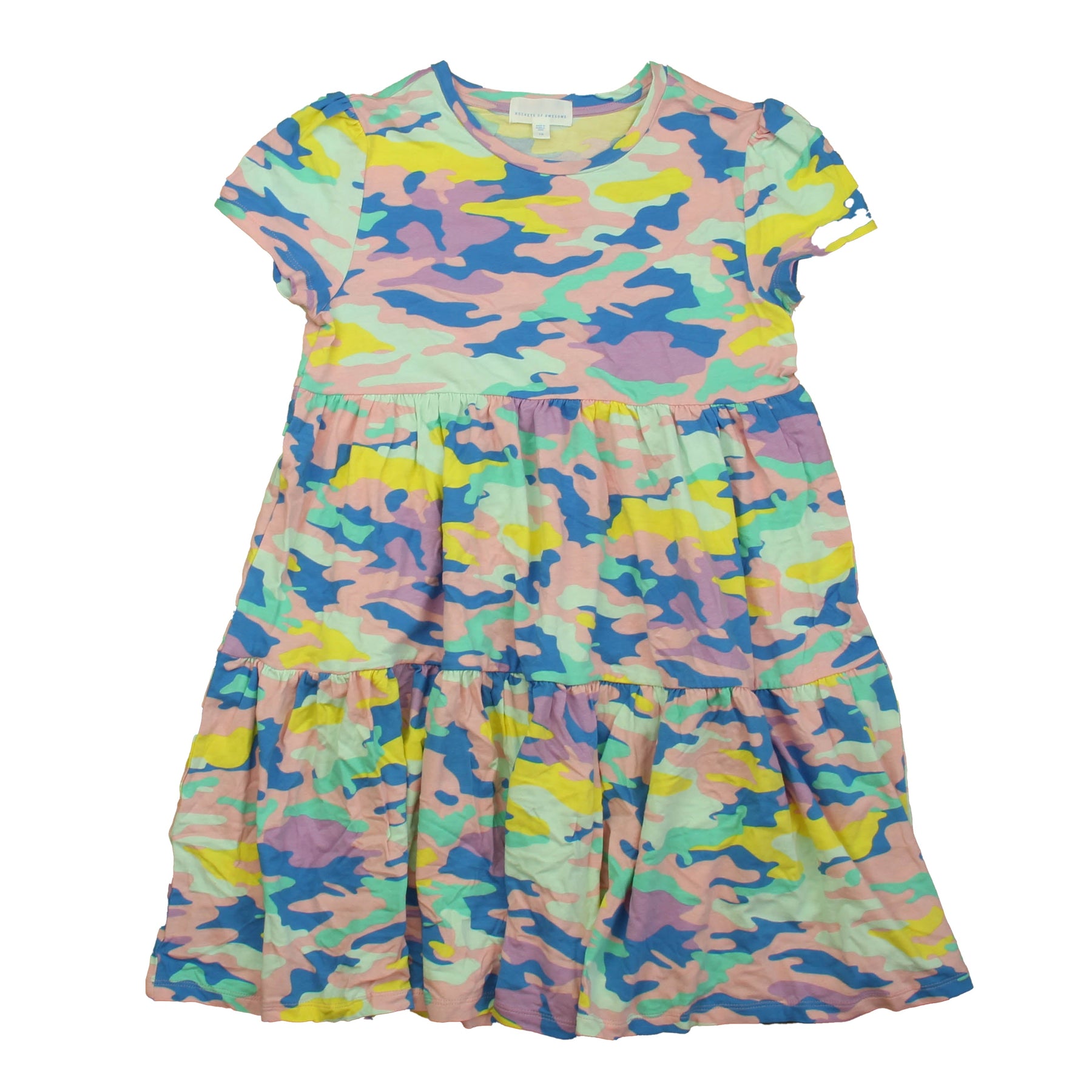 Rockets Of Awesome Girls Pink | Yellow | Blue Dress 7806009966652