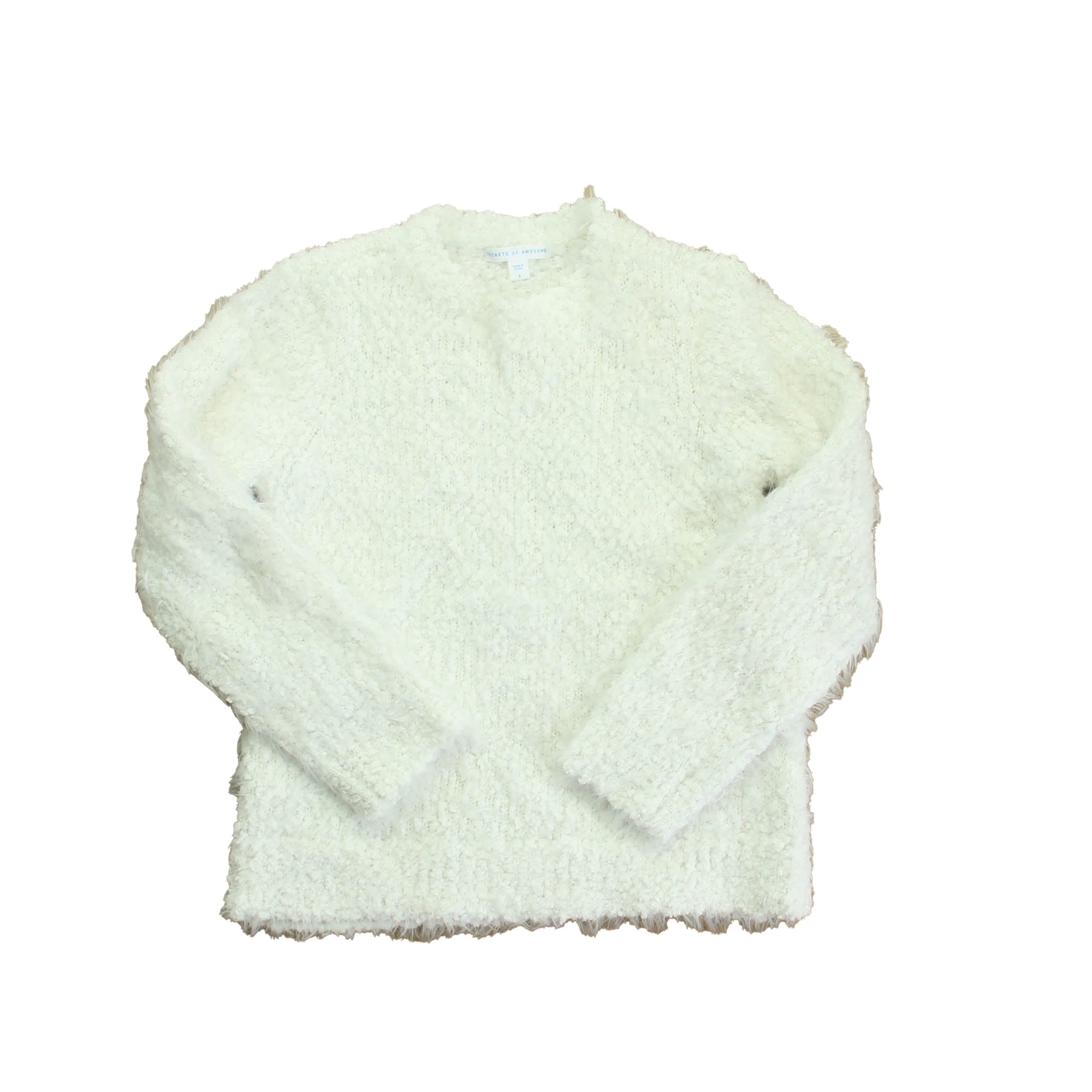 Rockets Of Awesome Girls White Sweater 7806017273916