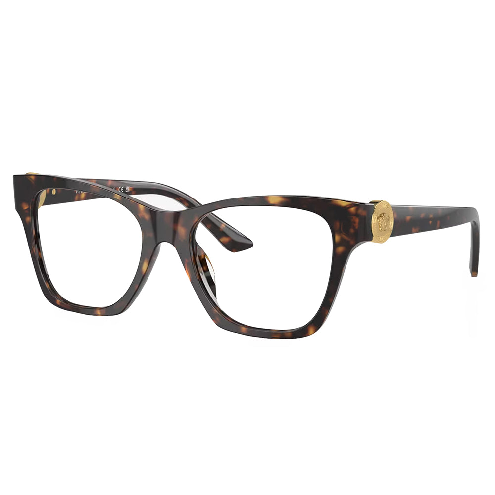 Versace VE 3341U 108 50mm Womens Cat-Eye Eyeglasses 50mm
