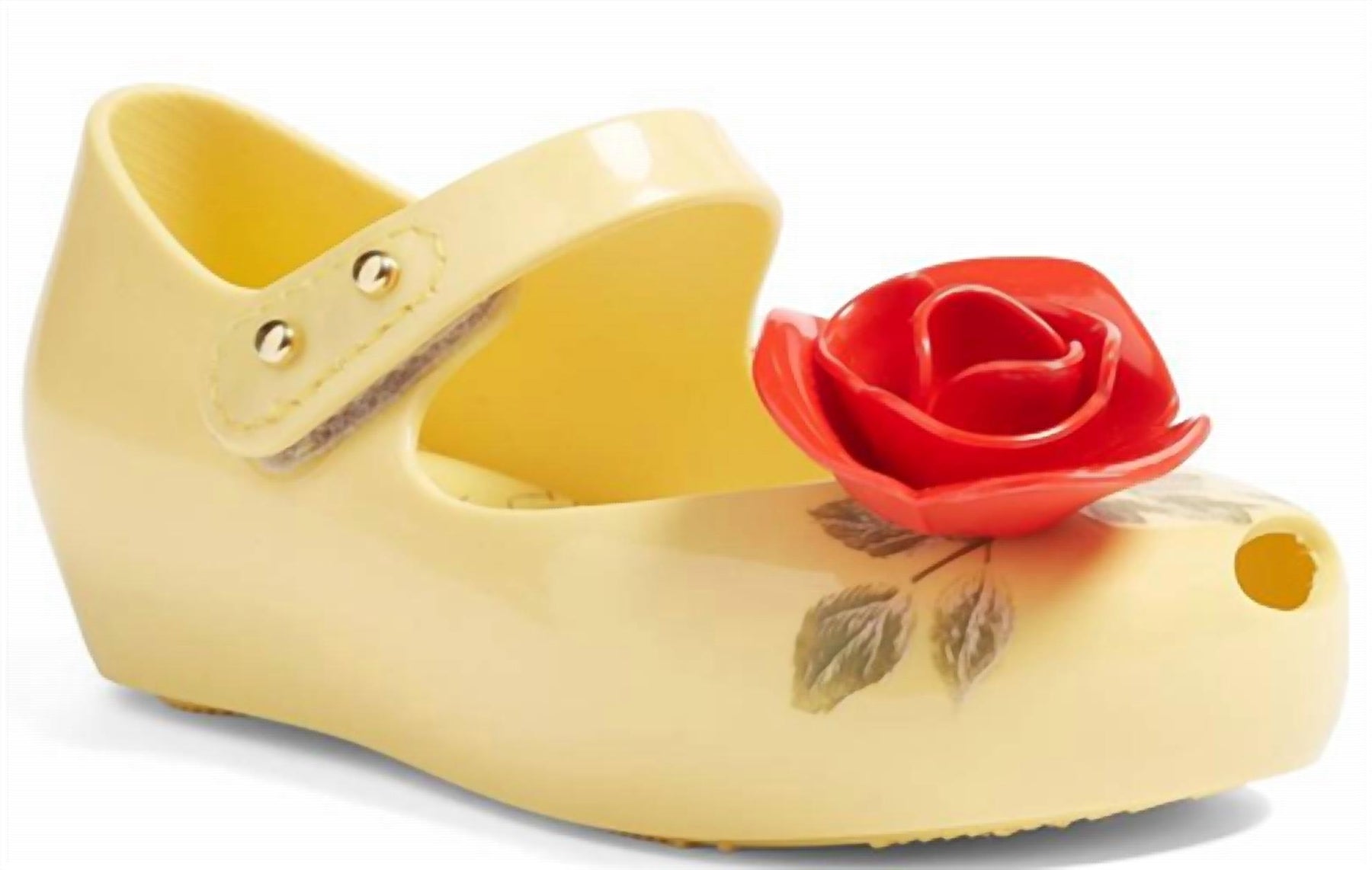 Kids Ultragirl Beauty & The Beast Sandals In Yellow