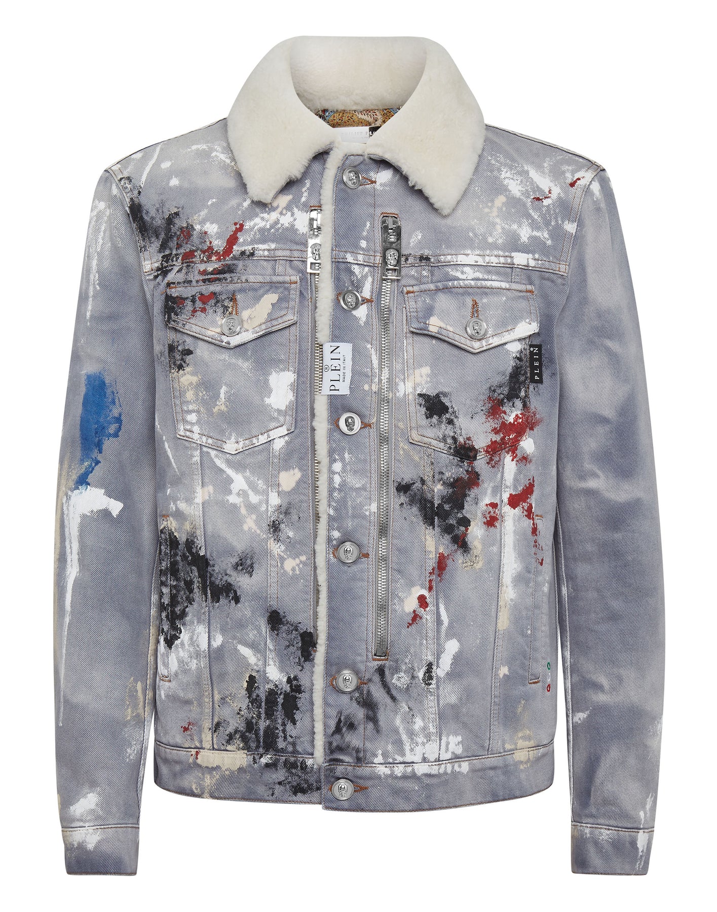 Denim Jacket Painted 7676713828412