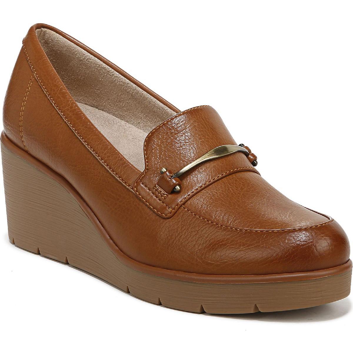 Achieve Padded Insole Slip On Loafer Heels