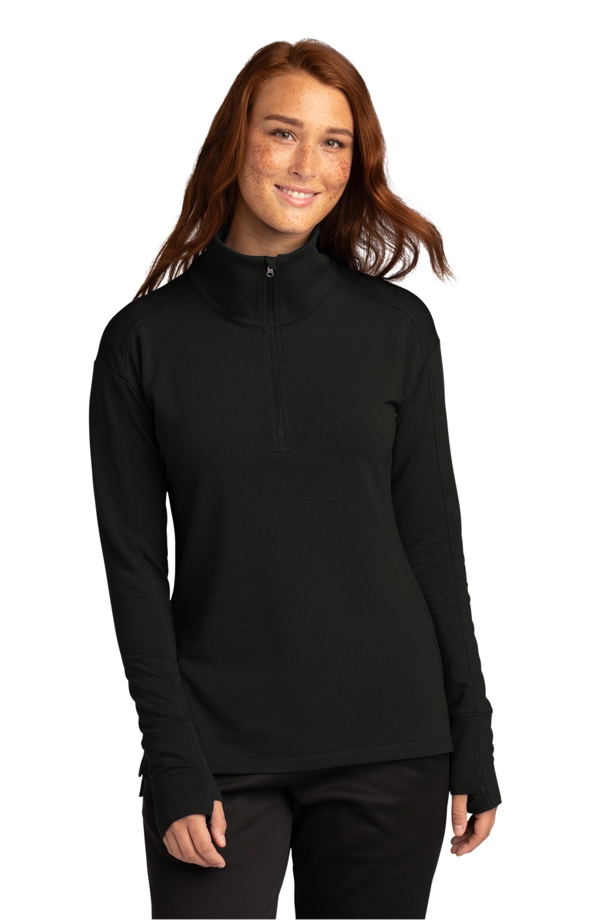 Sport-Tek Women's Sport-Wick Flex Fleece 1/4-Zip