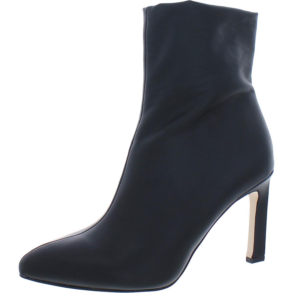 Calliebty Faux Leather Ankle Booties