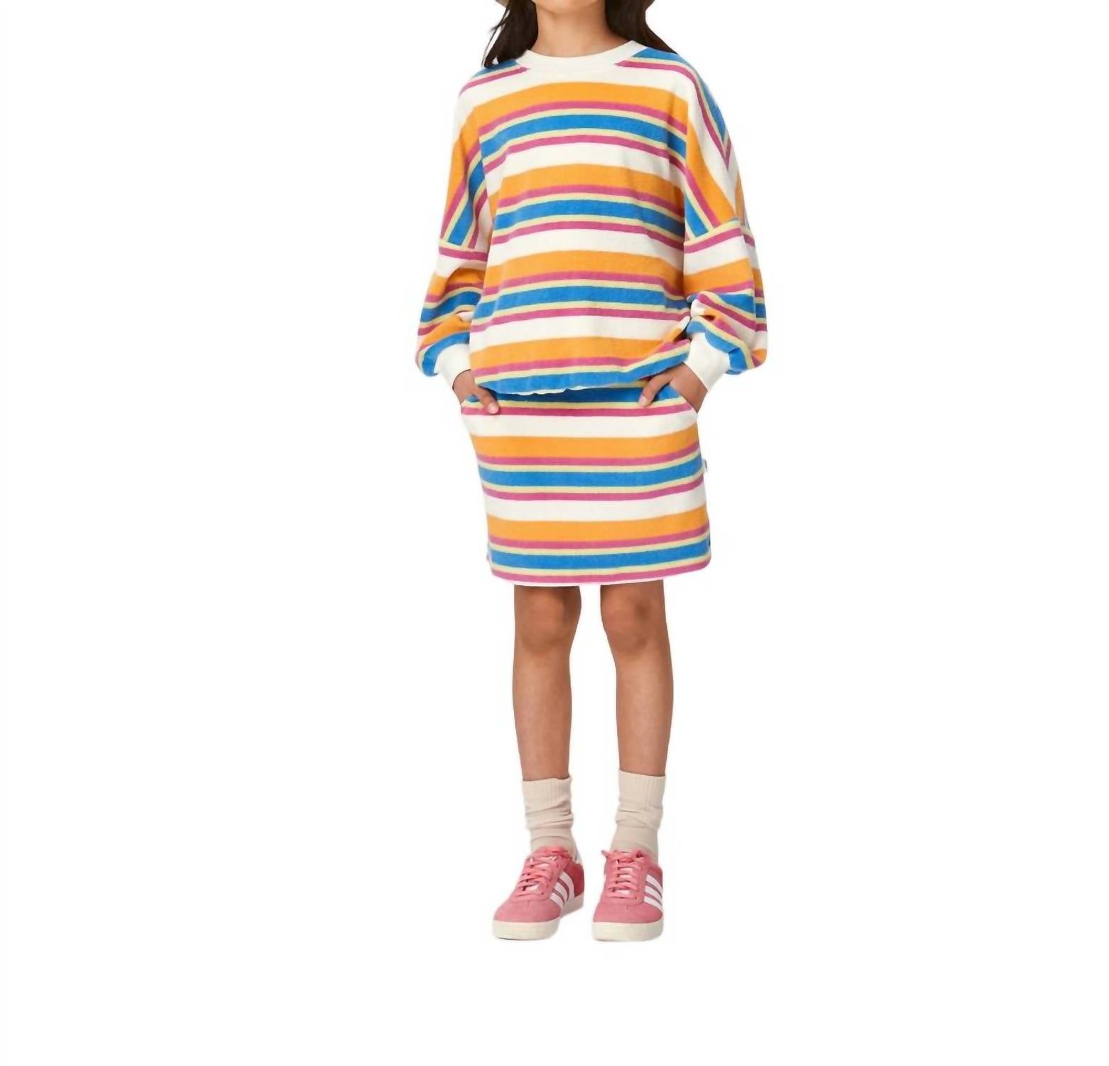 Marika Sweatshirt In Artist Stripe 7732434272316
