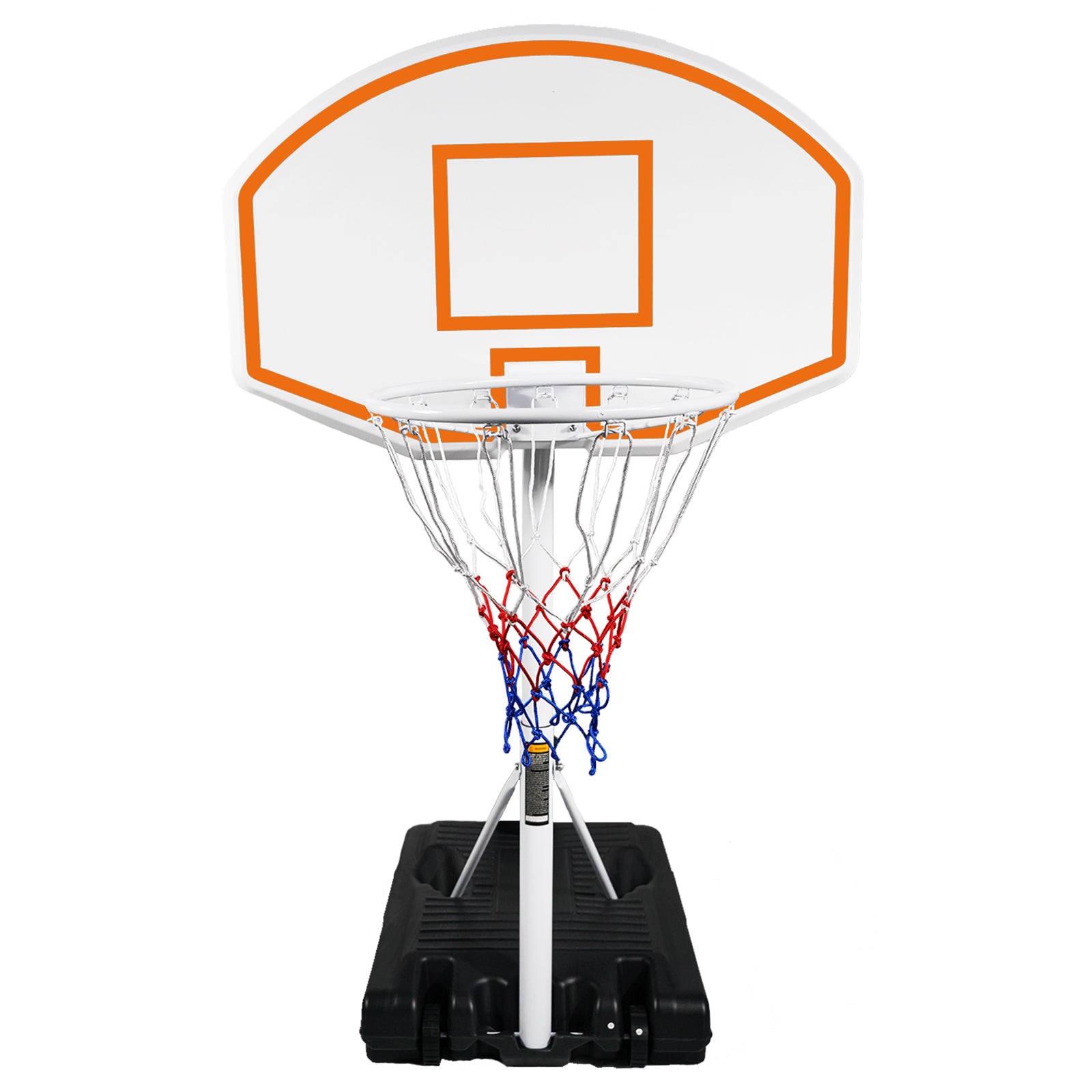 Streamdale Portable Poolside Basketball Hoop with Adjustable Height and Weatherproof Construction 7833002147900
