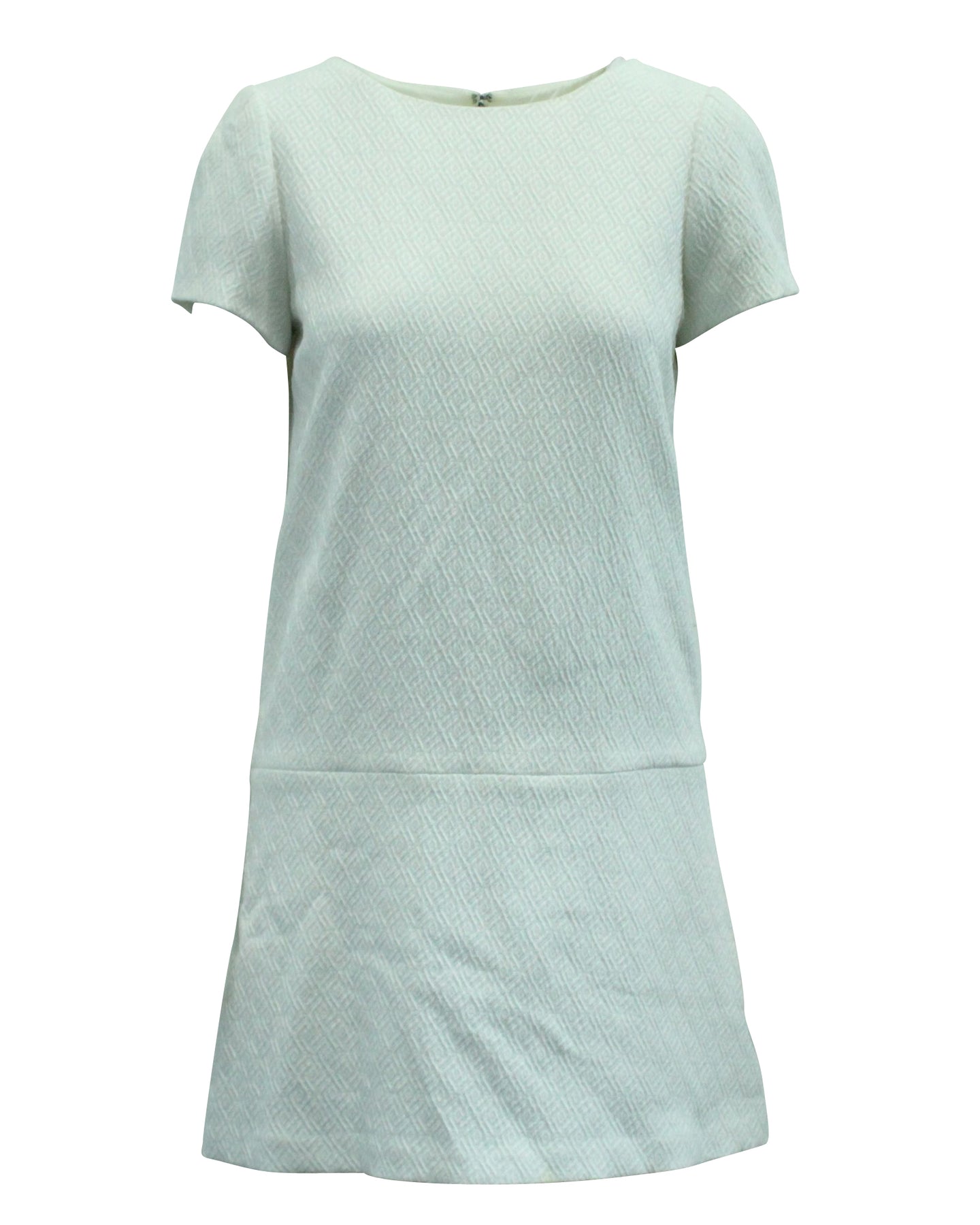 Alice + Olivia Textured Dress in White Polyester 7833198788668