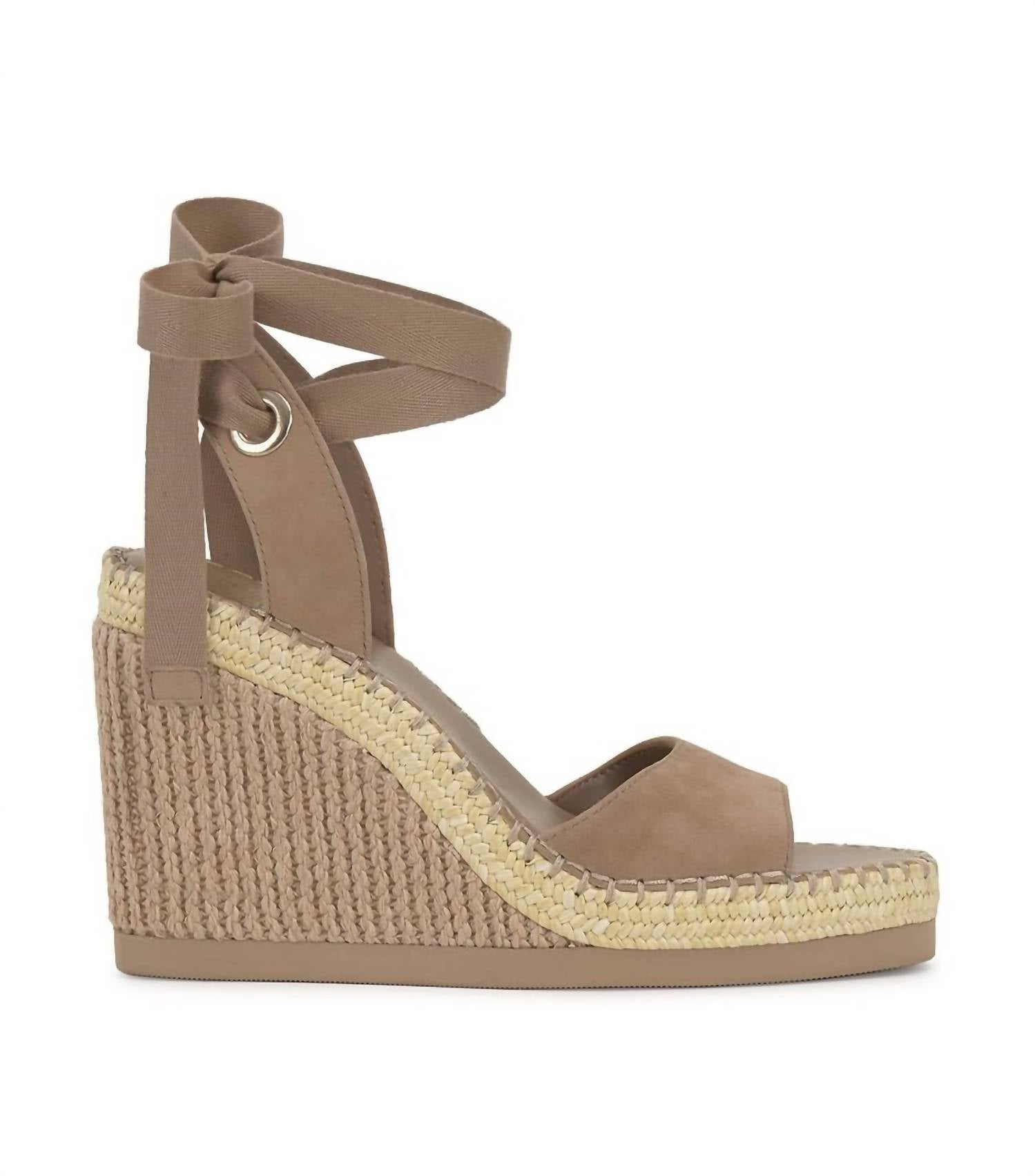 Bendsen Wedge Sandal In Tortilla