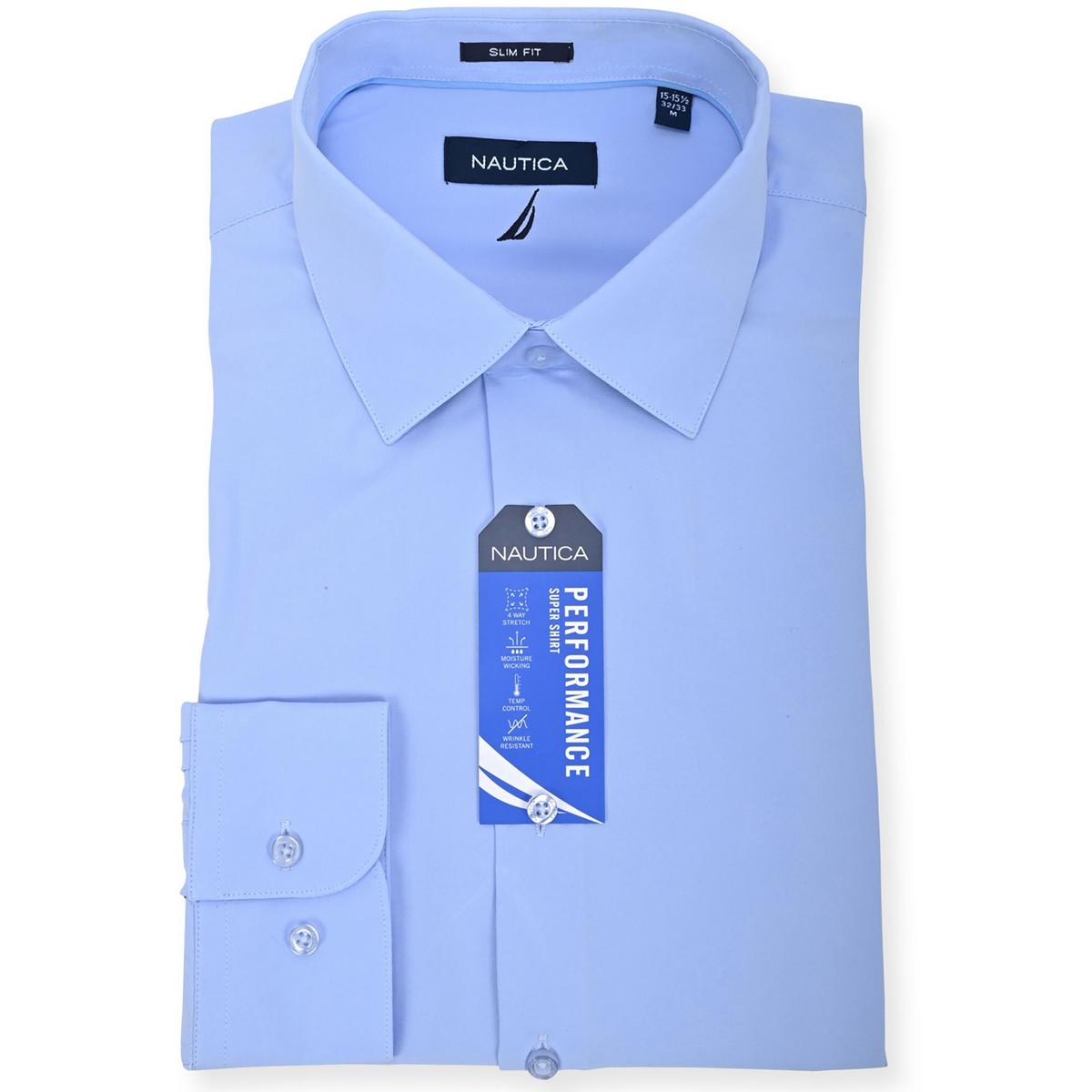 Solid Wrinkle Resistant Button-Down Shirt