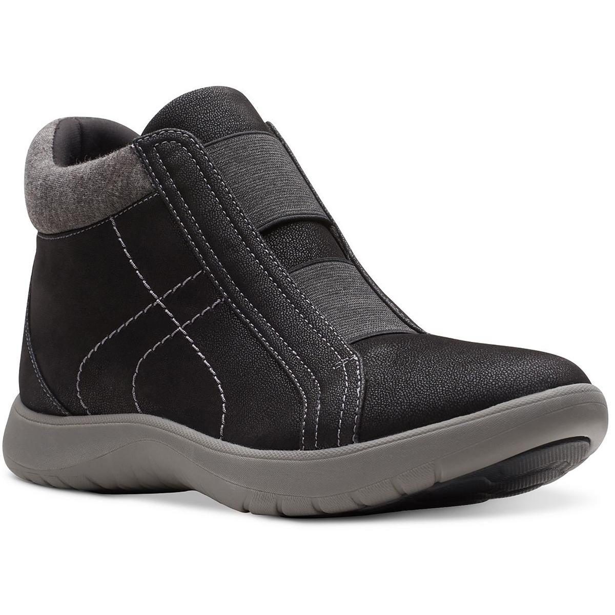 Slip On Laceless Ankle Boots