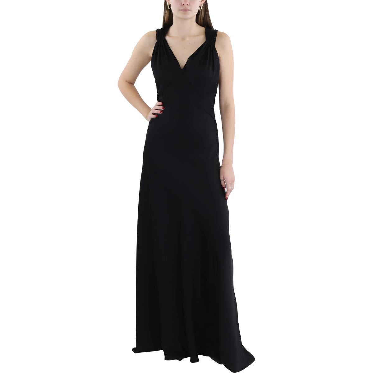 Bias Charmeuse Drape Evening Dress