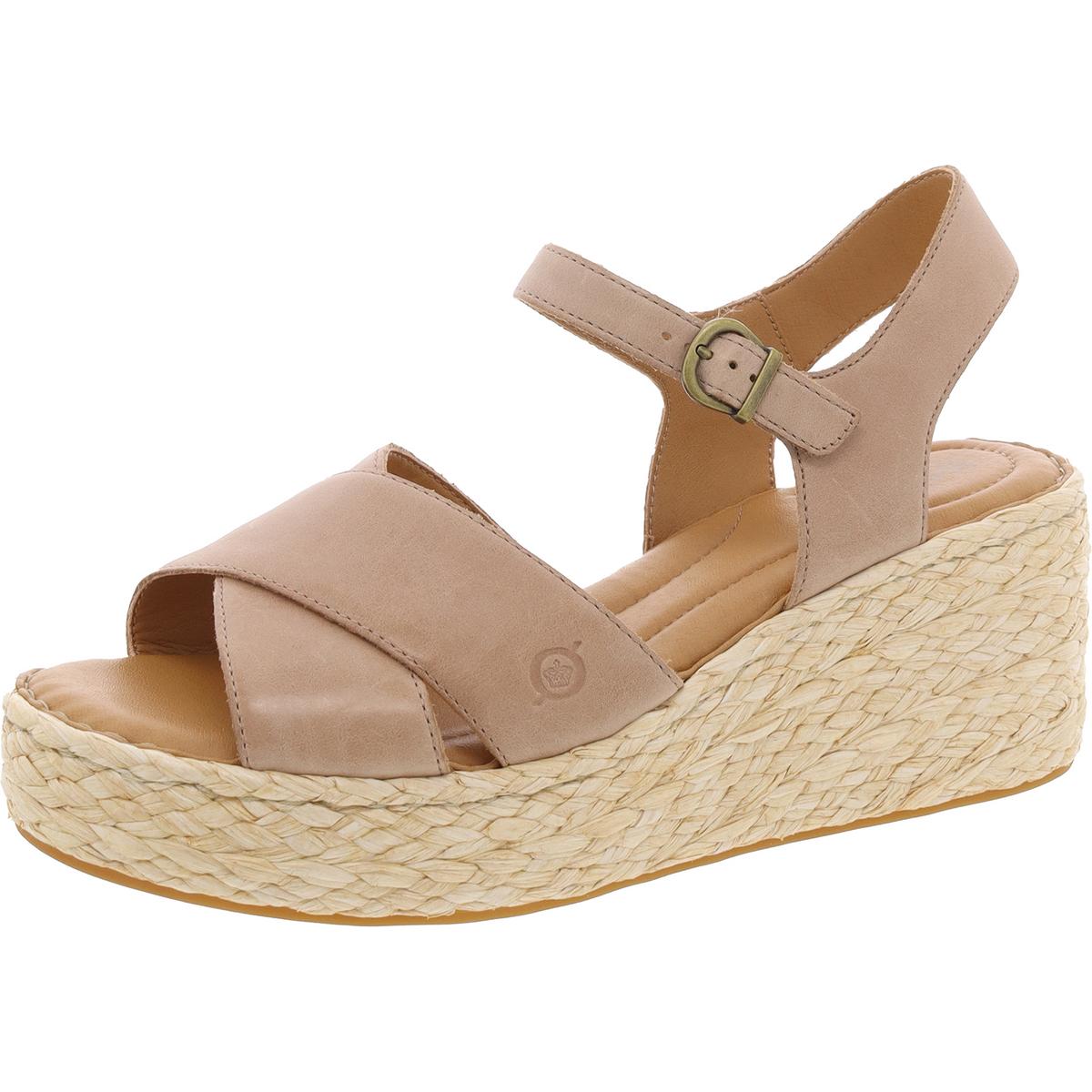 Criss-Cross Leather Ankle Strap