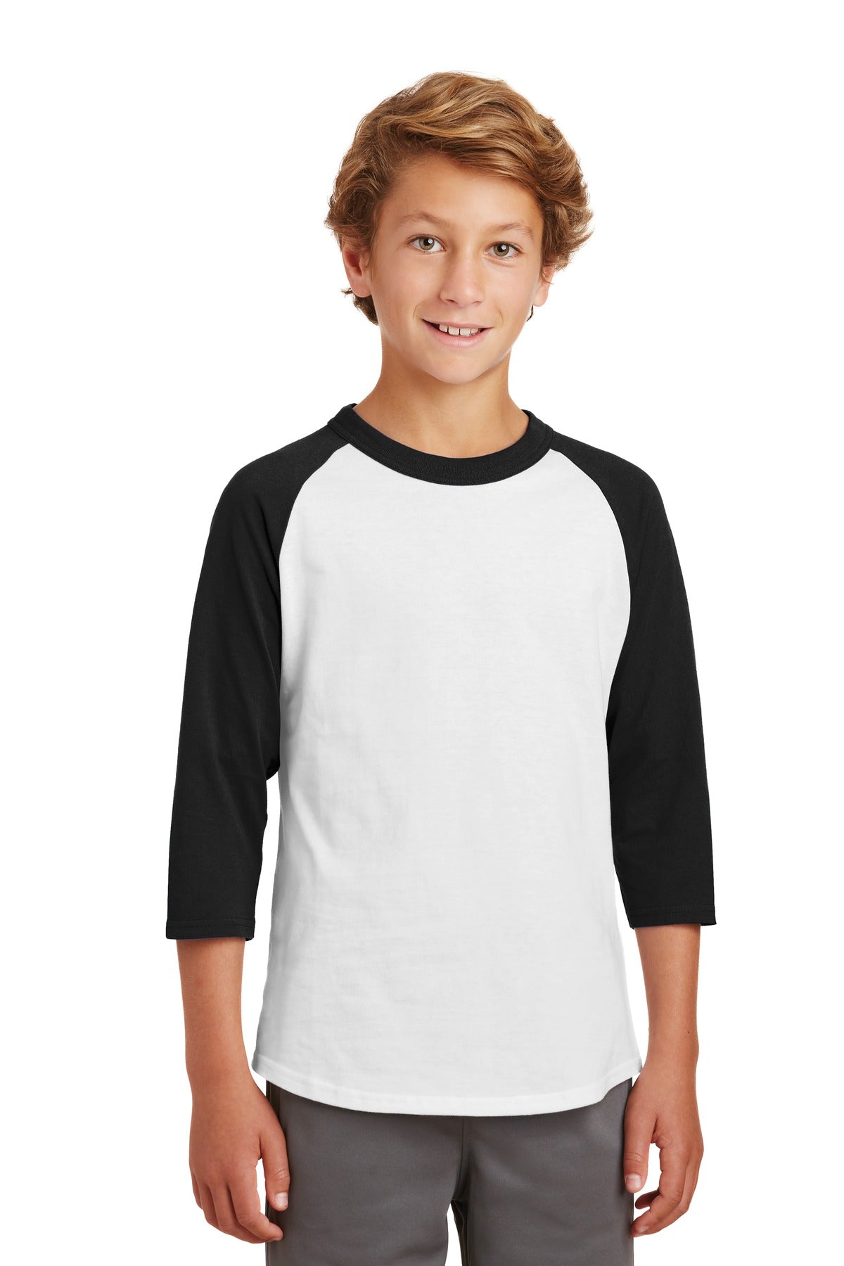 Sport-Tek Youth Colorblock Raglan Jersey YT200
