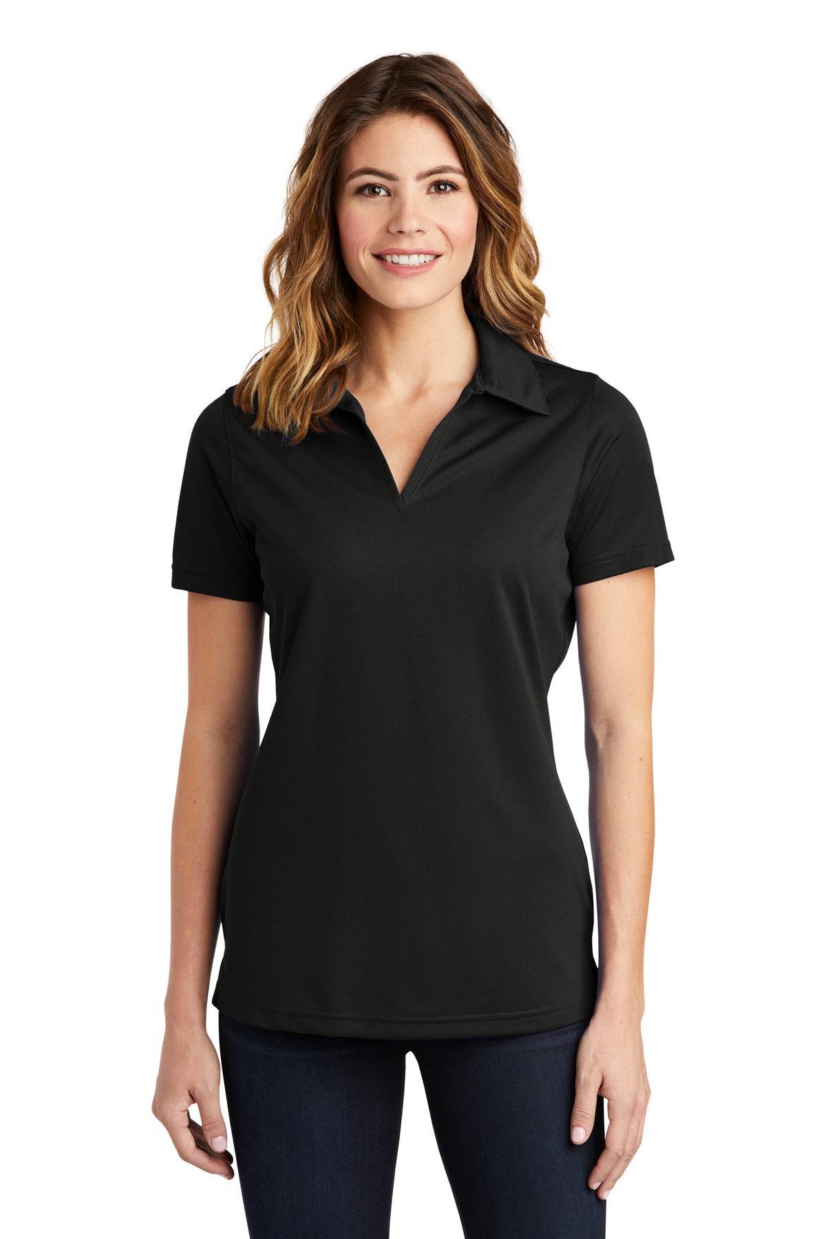 Sport-Tek Women's PosiCharge Active Textured Polo LST690