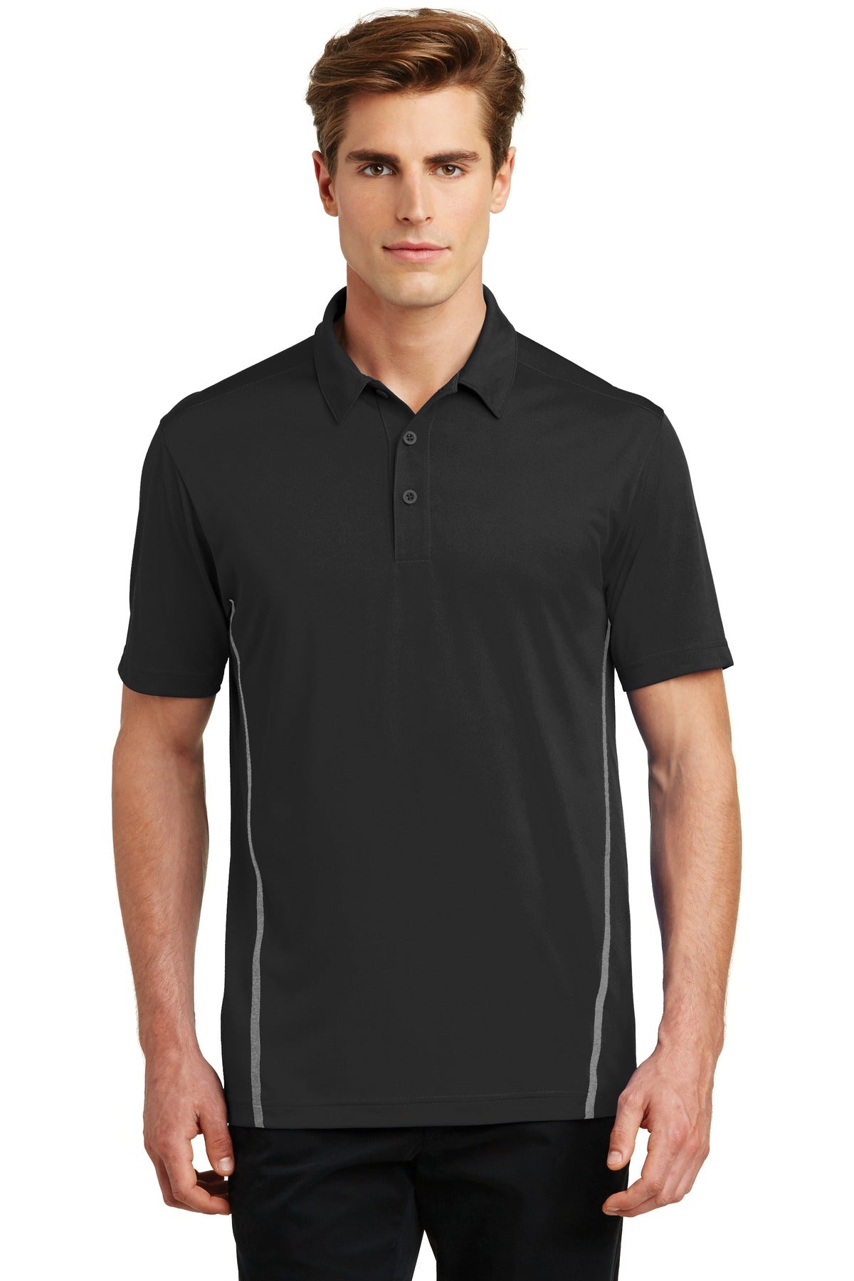 Sport-Tek Men's Contrast PosiCharge Tough Polo ST620