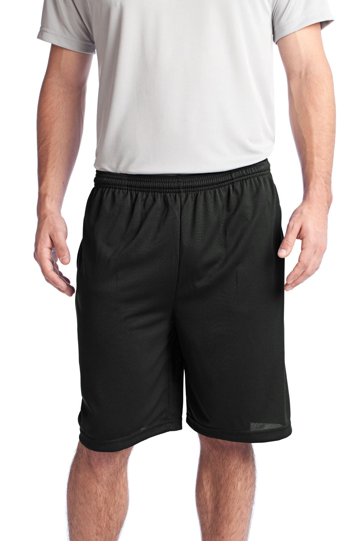 Sport-Tek Men's PosiCharge Tough Mesh Pocket Shorts