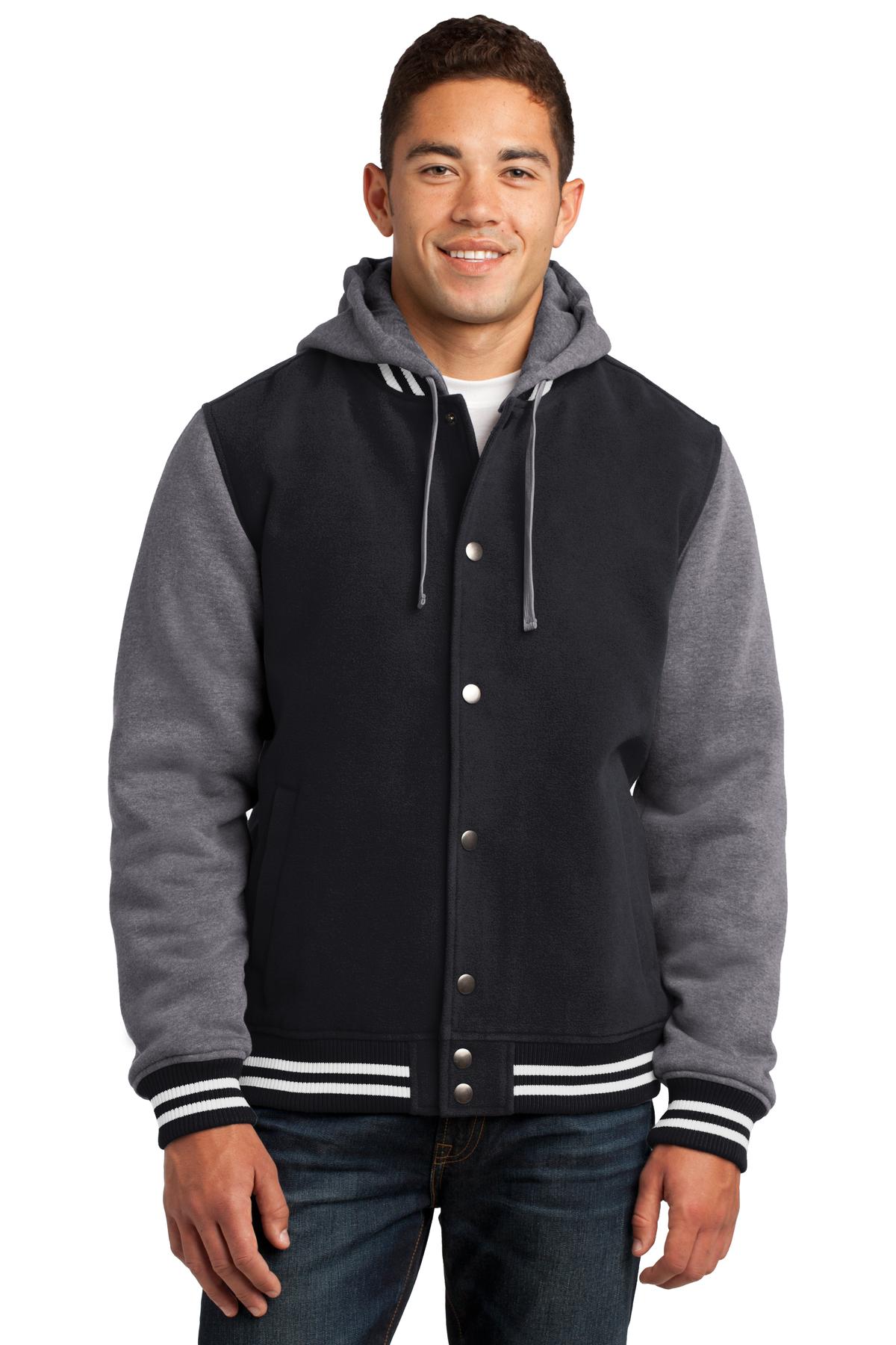 Sport-Tek Men's Insulated Letterman Jacket