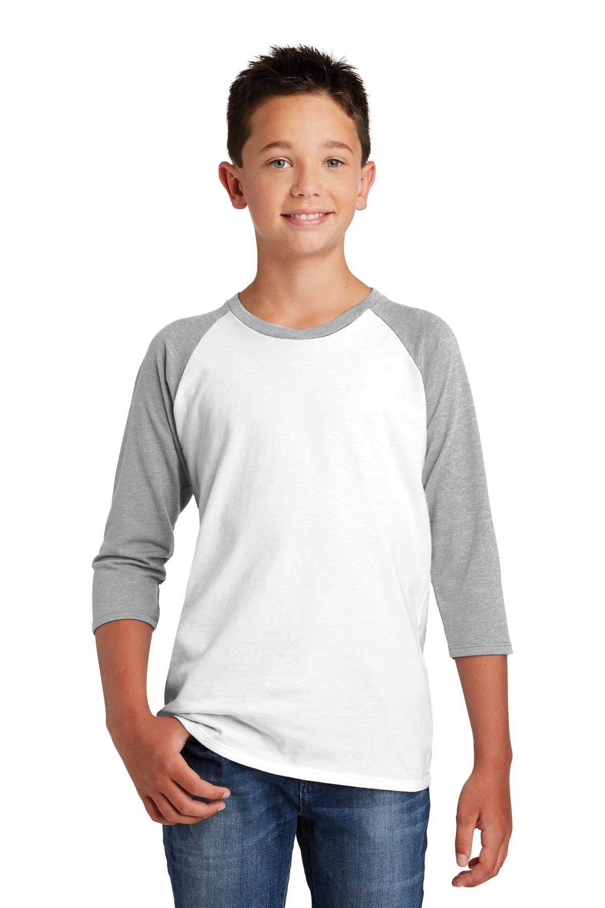 District Youth Very Important Tee 3/4-Sleeve . DT6210Y