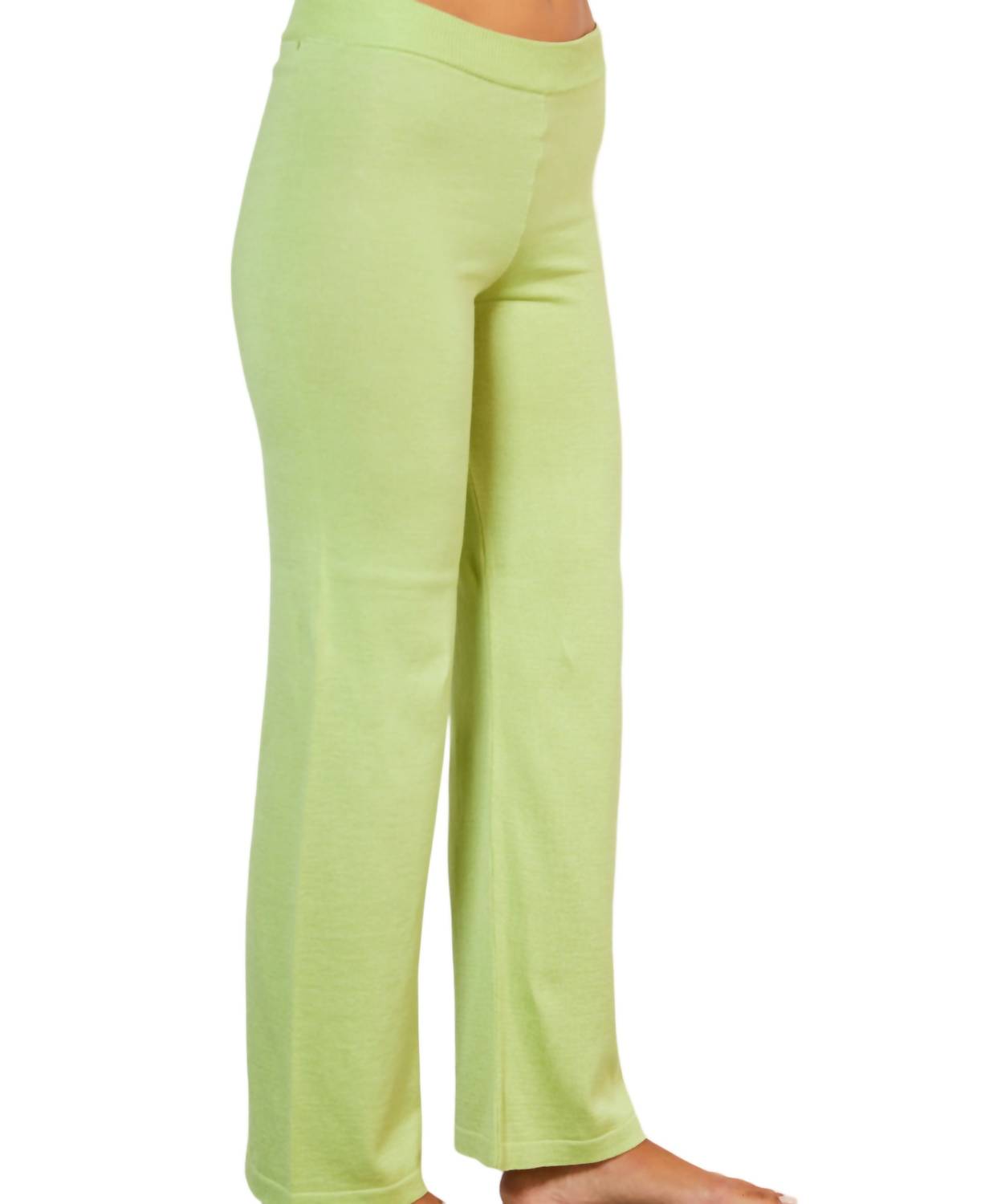 Knit Pant In Lime 7668089847868