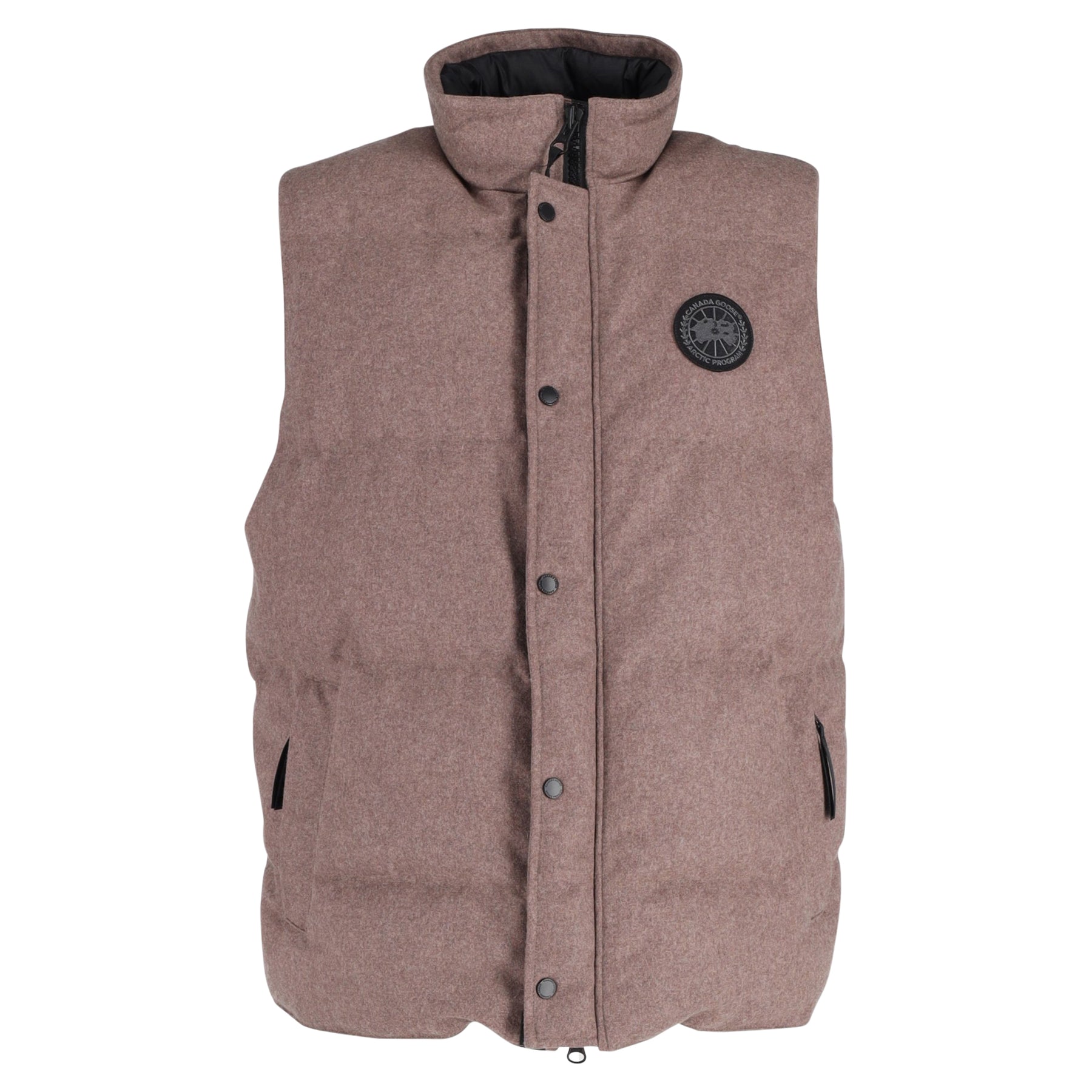 Canada Goose Gillet in Brown Wool 7748674322492