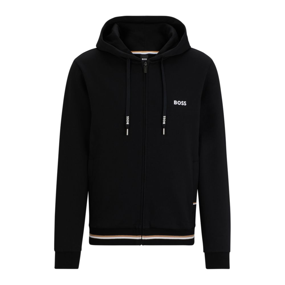 zip-up hoodie with stripes and logos 7704710316092