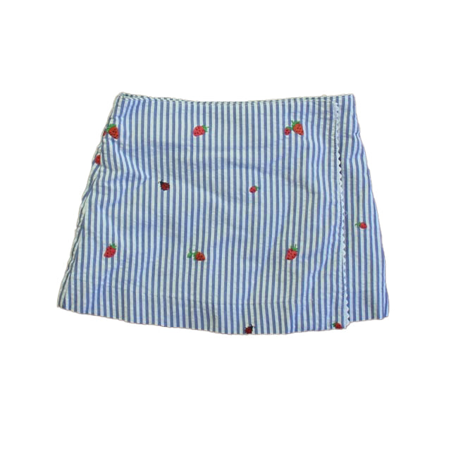 Best & Co. Girls Blue | White Strawberries Skirt 7805938761788