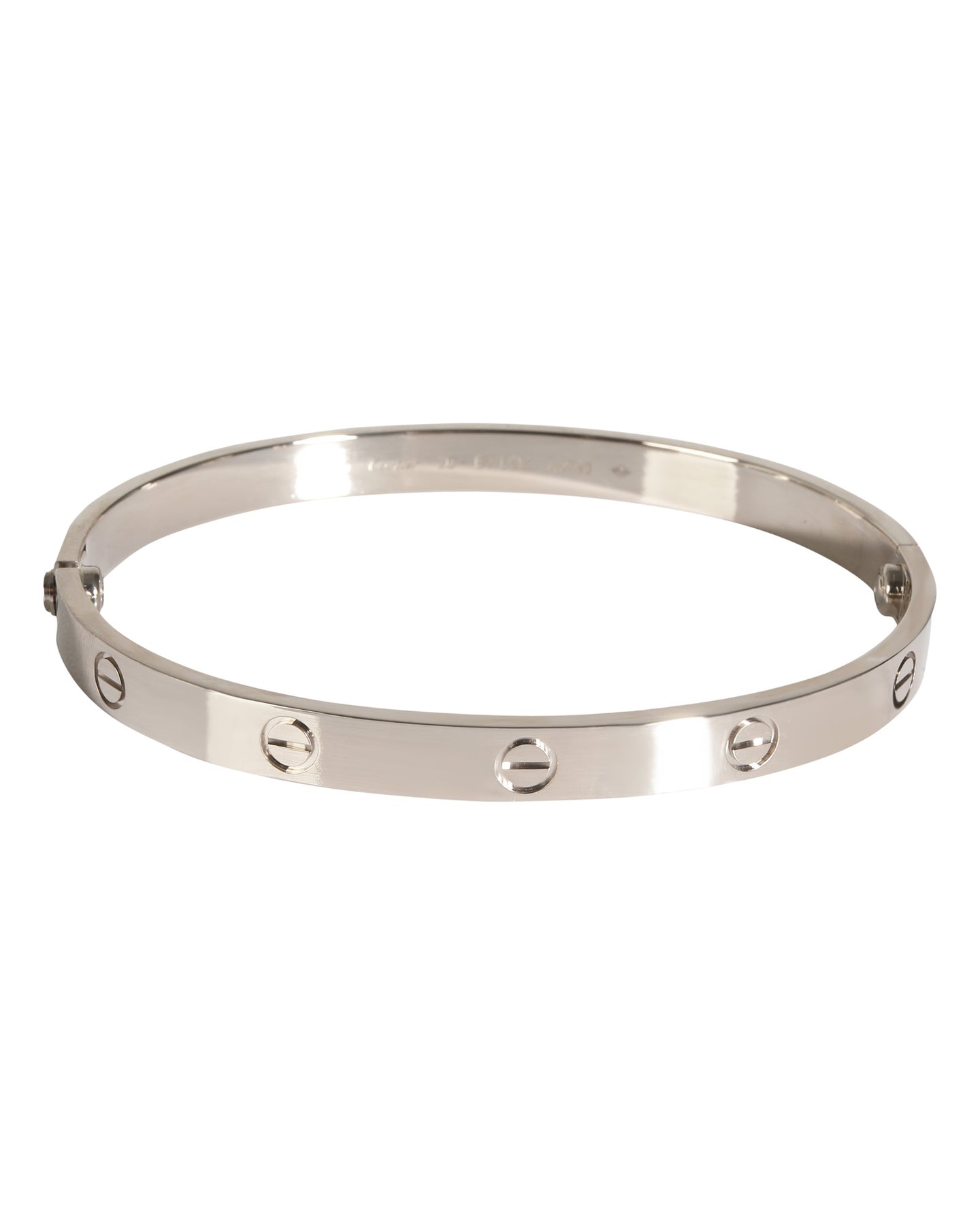 Cartier Love Bangle in 18K White Gold 7748911005756