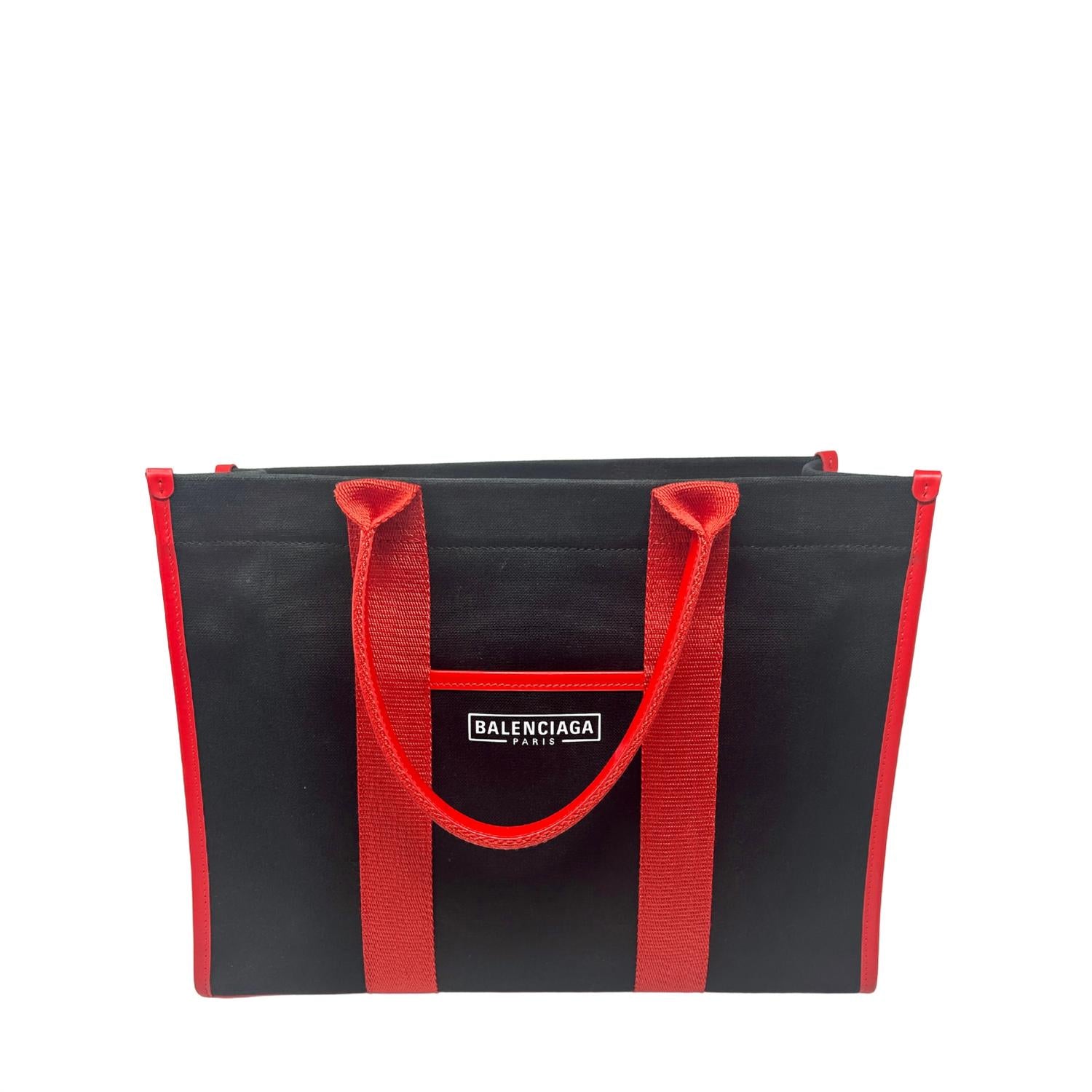 Pre-Loved Neo Tote In Black/red 7703670554684