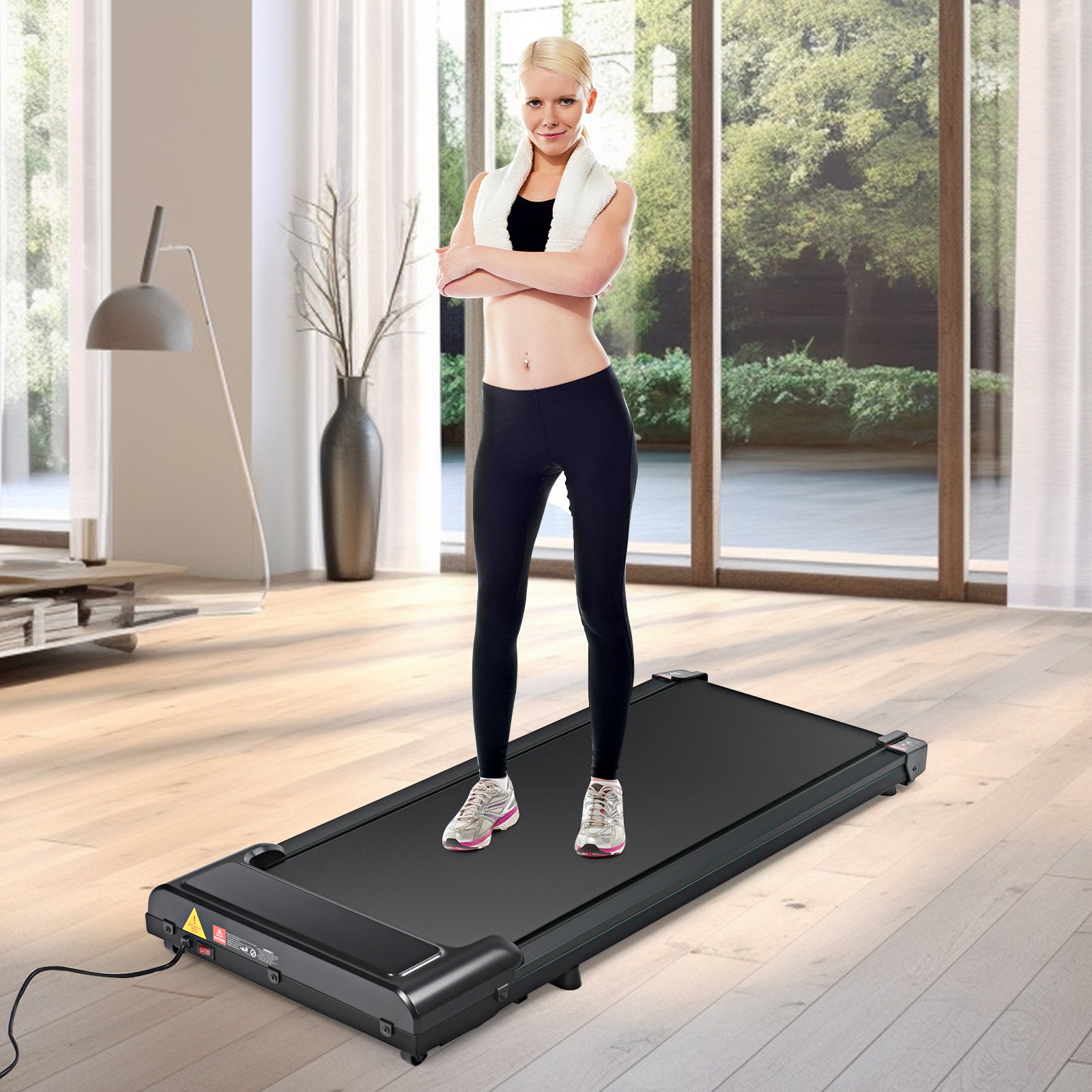Streamdale 300 lb Capacity Desk Treadmill - Portable and Protable 7832644878396