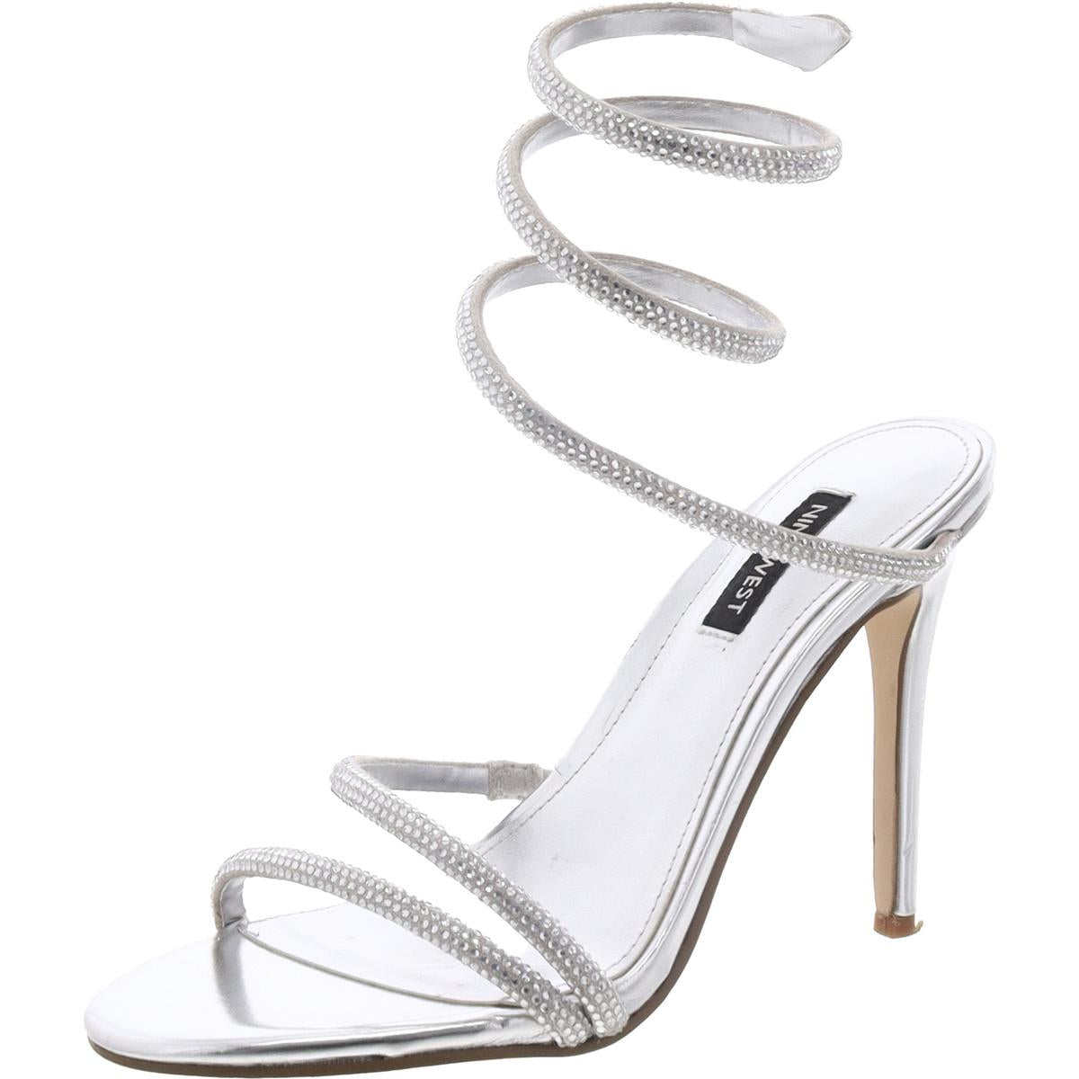 Maskil 2 Rhinestone Ankle Strap Heels