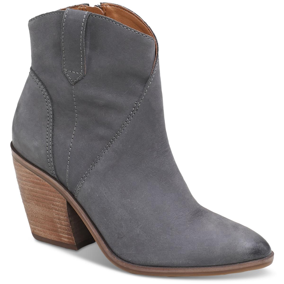 Loxona Leather Side Zip Ankle Boots