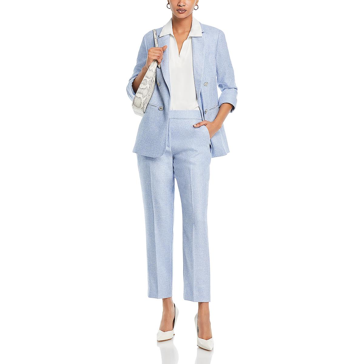 Solid Pocket Straight Leg Pants