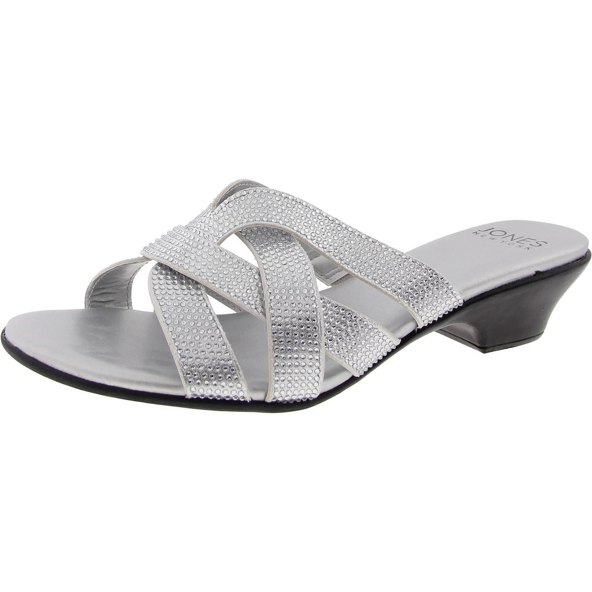 Enny Embellished Slide Sandals