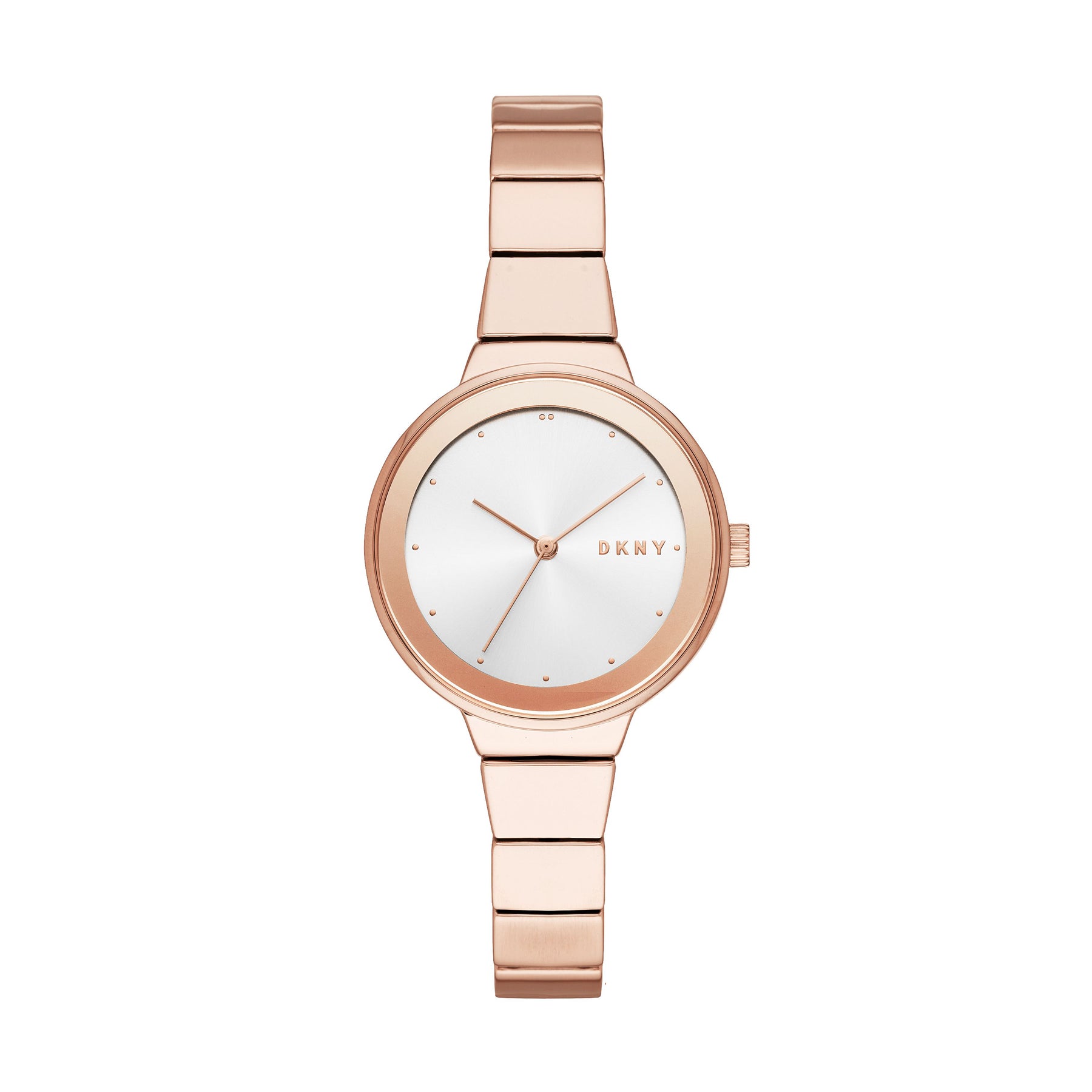 DKNY Women's Astoria Three-Hand Rose Gold-Tone Watch