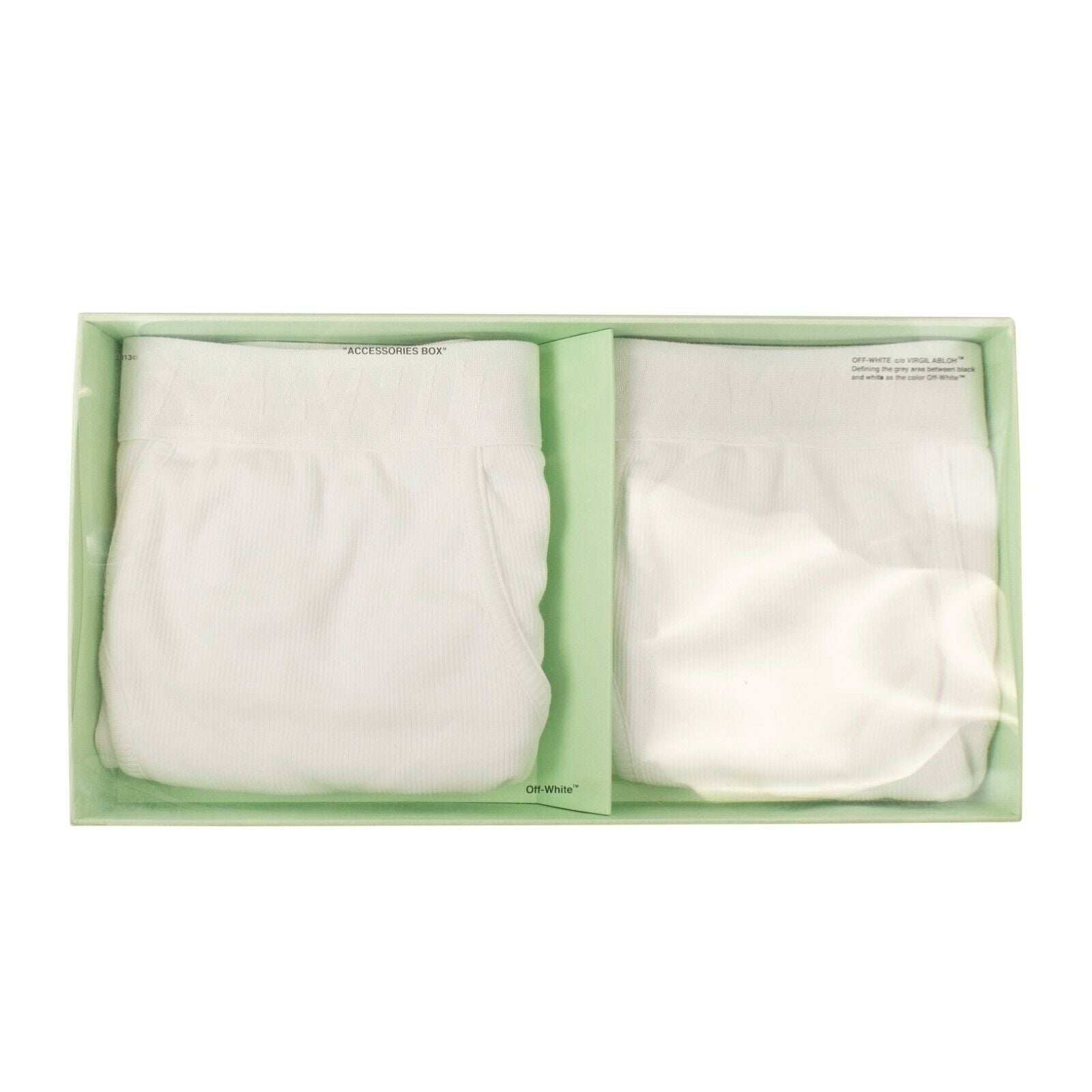 White Logo Waistband Boxer Briefs