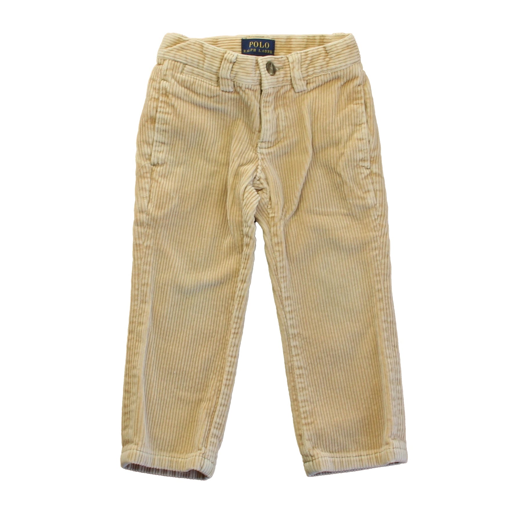 Ralph Lauren Boys Khaki Corduroy Pants 7805825351740